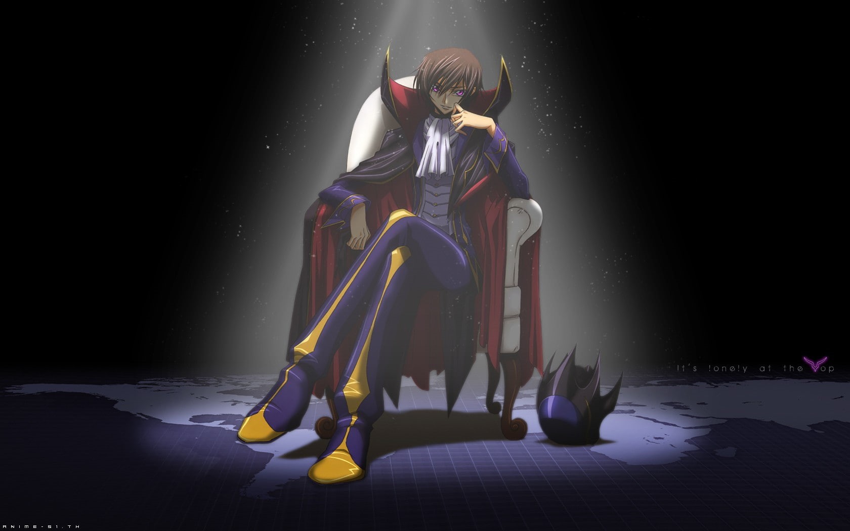 Lamperouge Lelouch, Code Geass, anime, 720P, HD Wallpaper