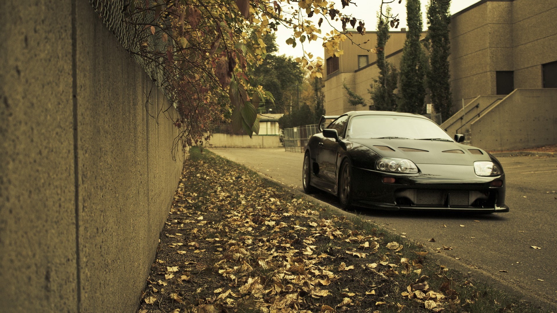 cars, toyota, hd, 1080P, black, supra, coupe, HD Wallpaper