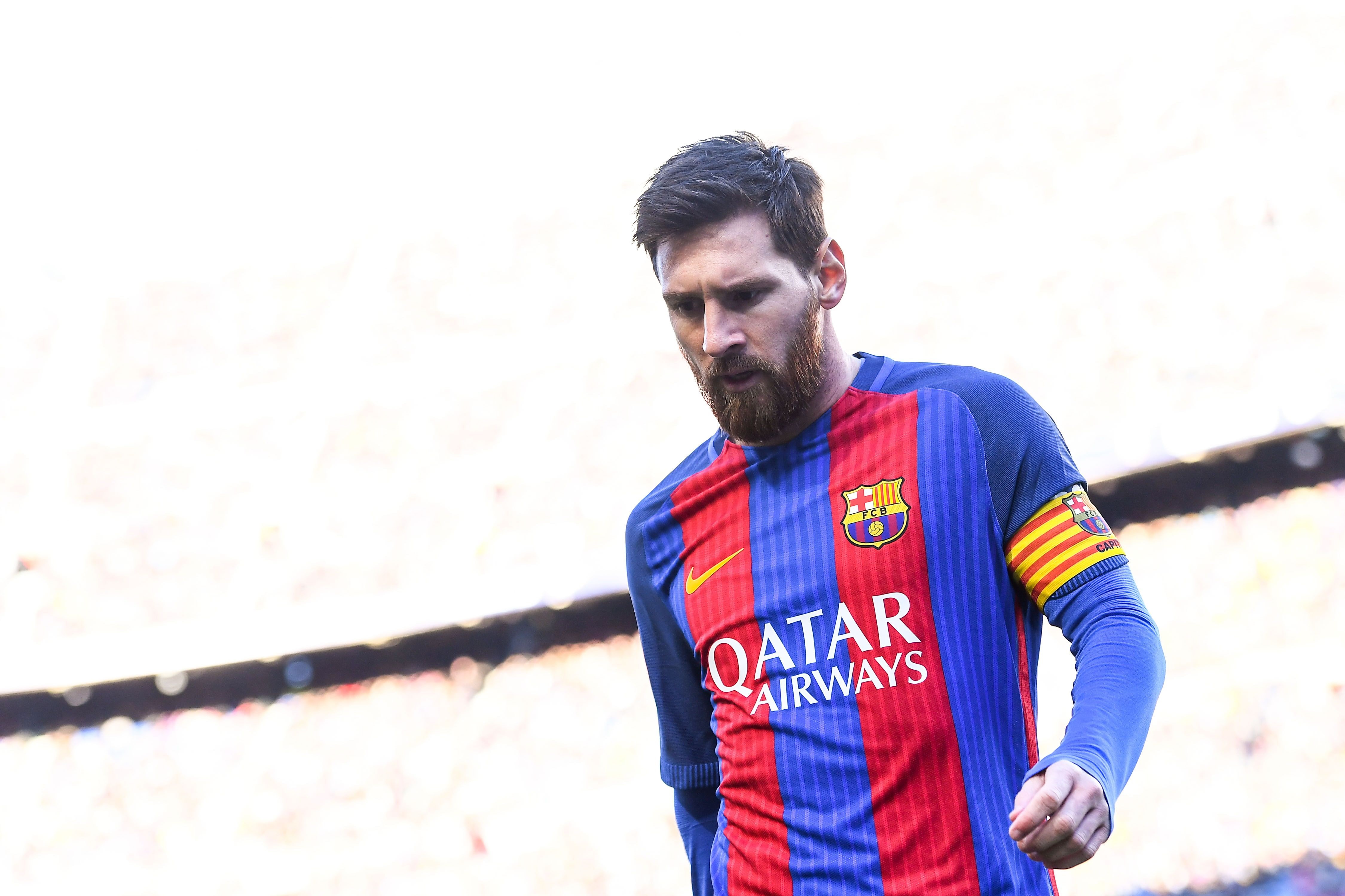 sports, barcelona, 4K, lionel, soccer, argentina, messi, HD Wallpaper