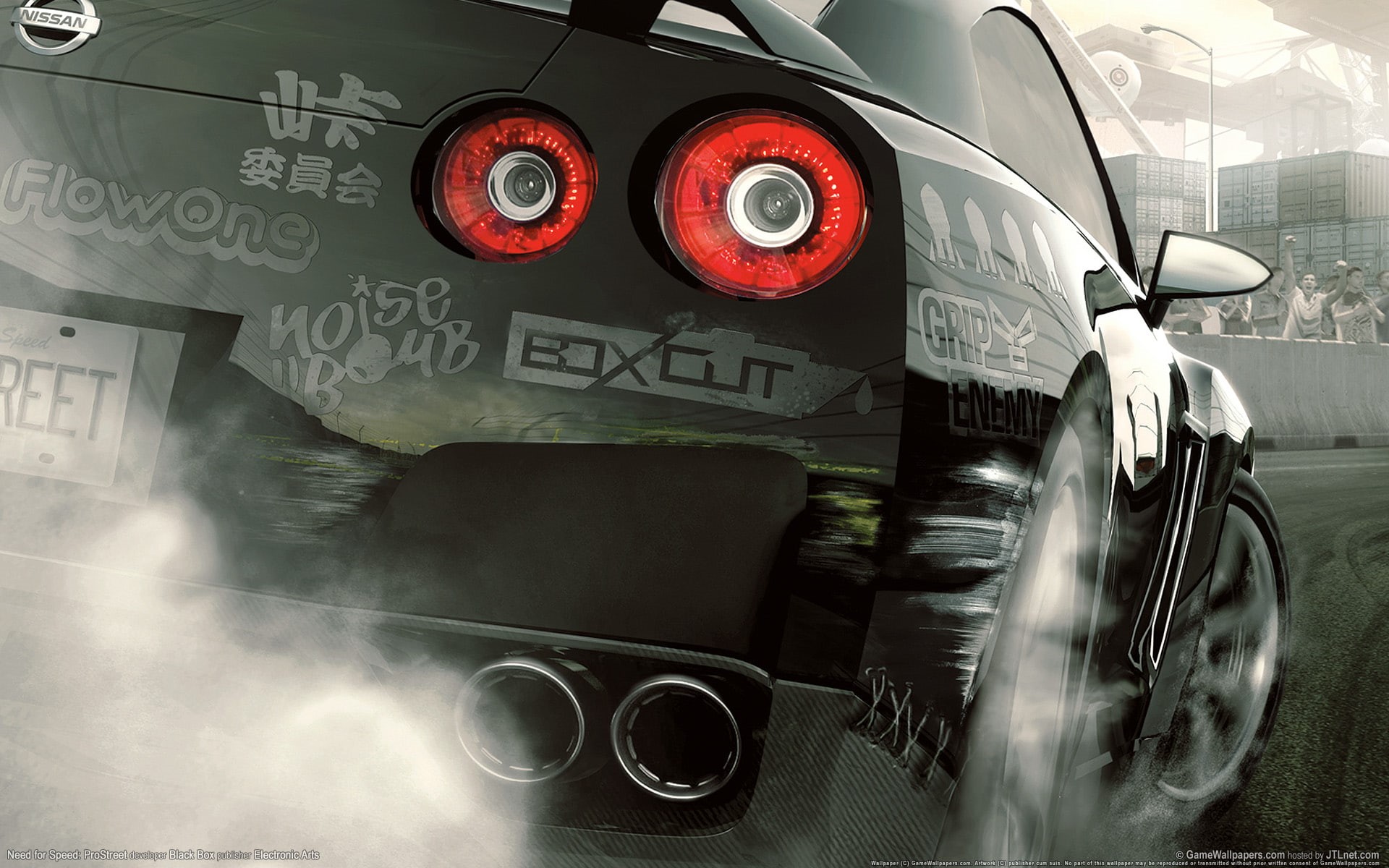 1080P, speed, hd, gtr, skyline, black, car, need, nissan, video games, for, HD Wallpaper
