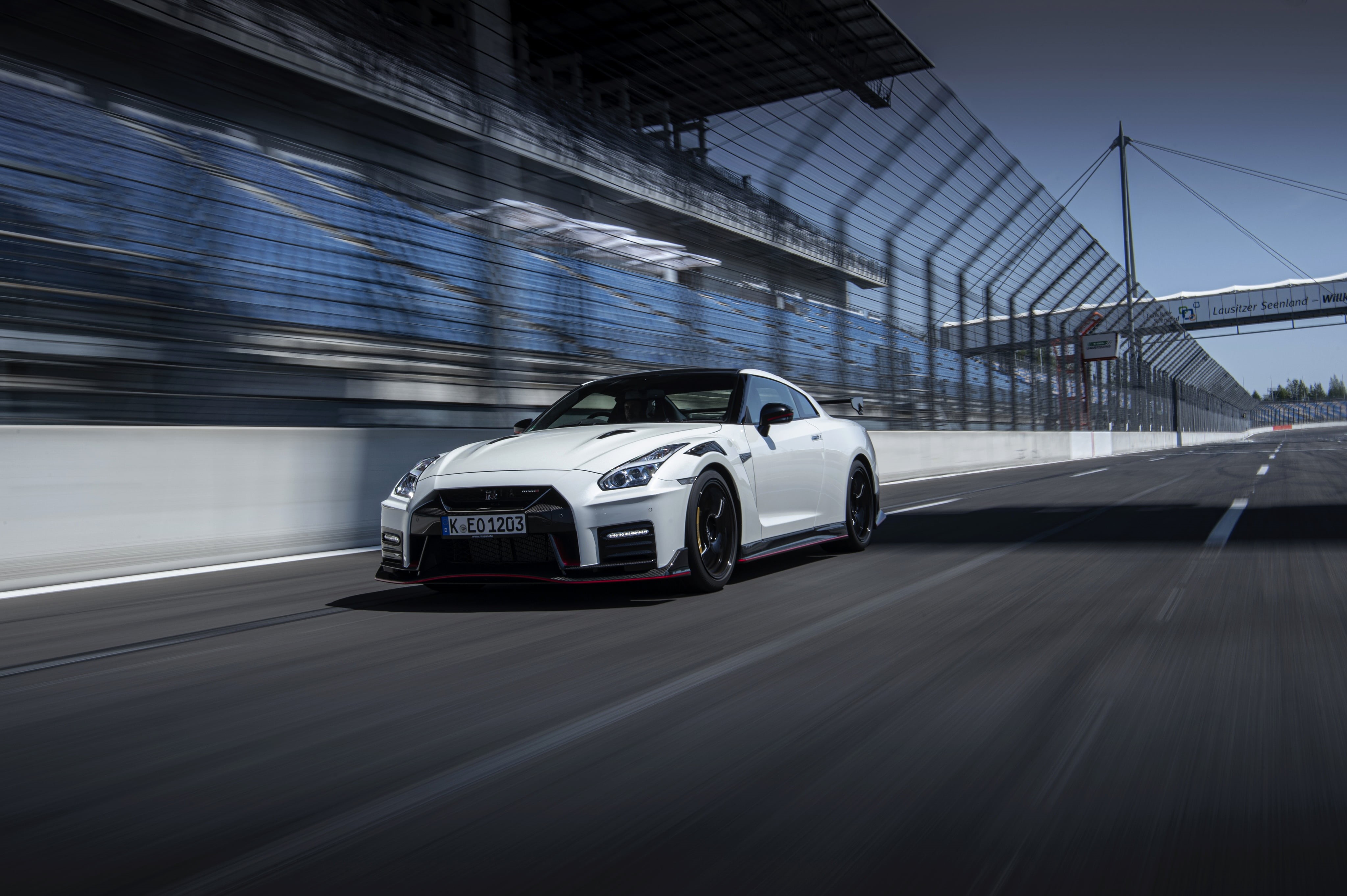 2020, Nissan, starting video, 2019, R35, white, 4K, Nismo, GT-R, HD Wallpaper