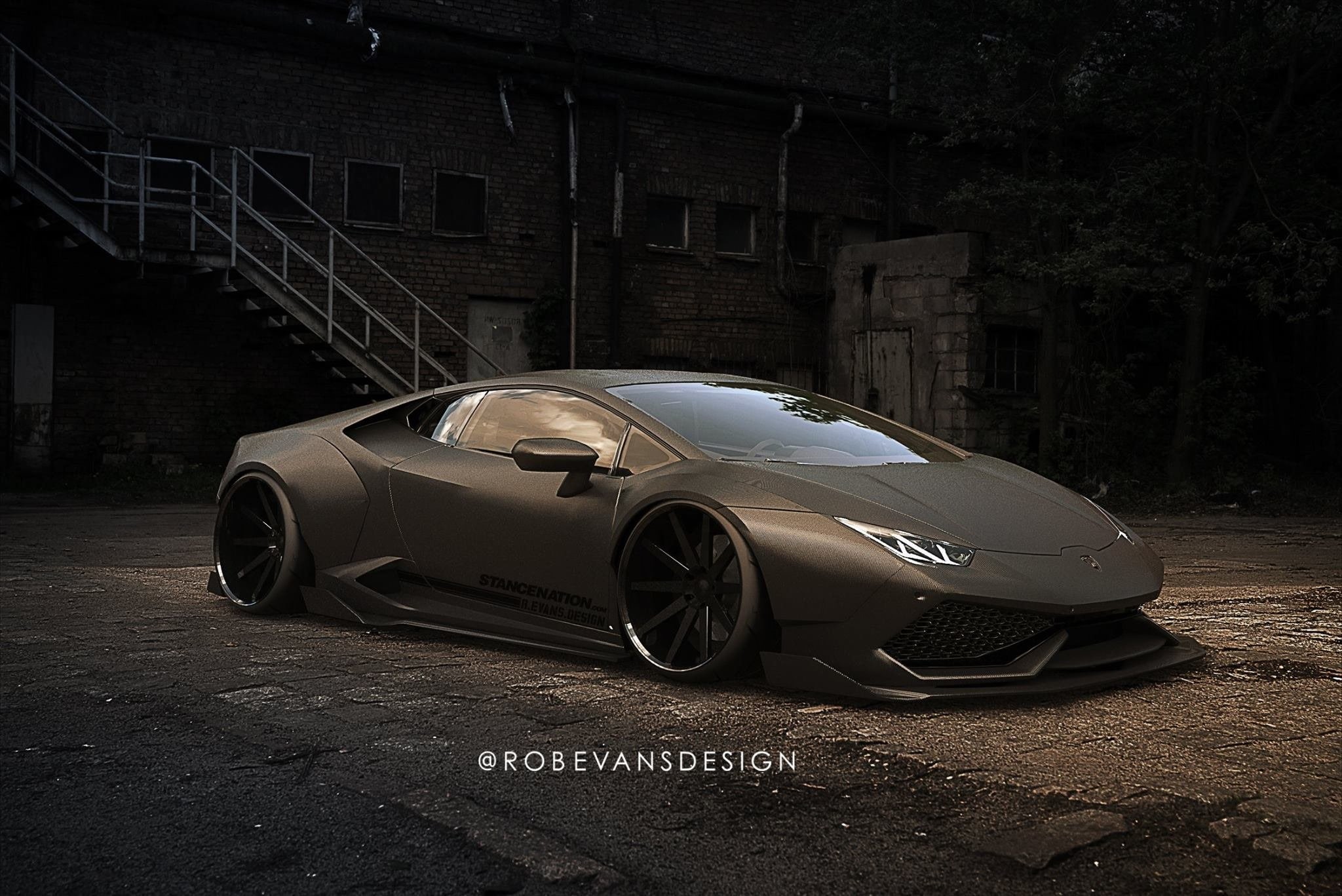 lamborghini, walk, concept, huracan, widebody, liberty, 1080P, HD Wallpaper