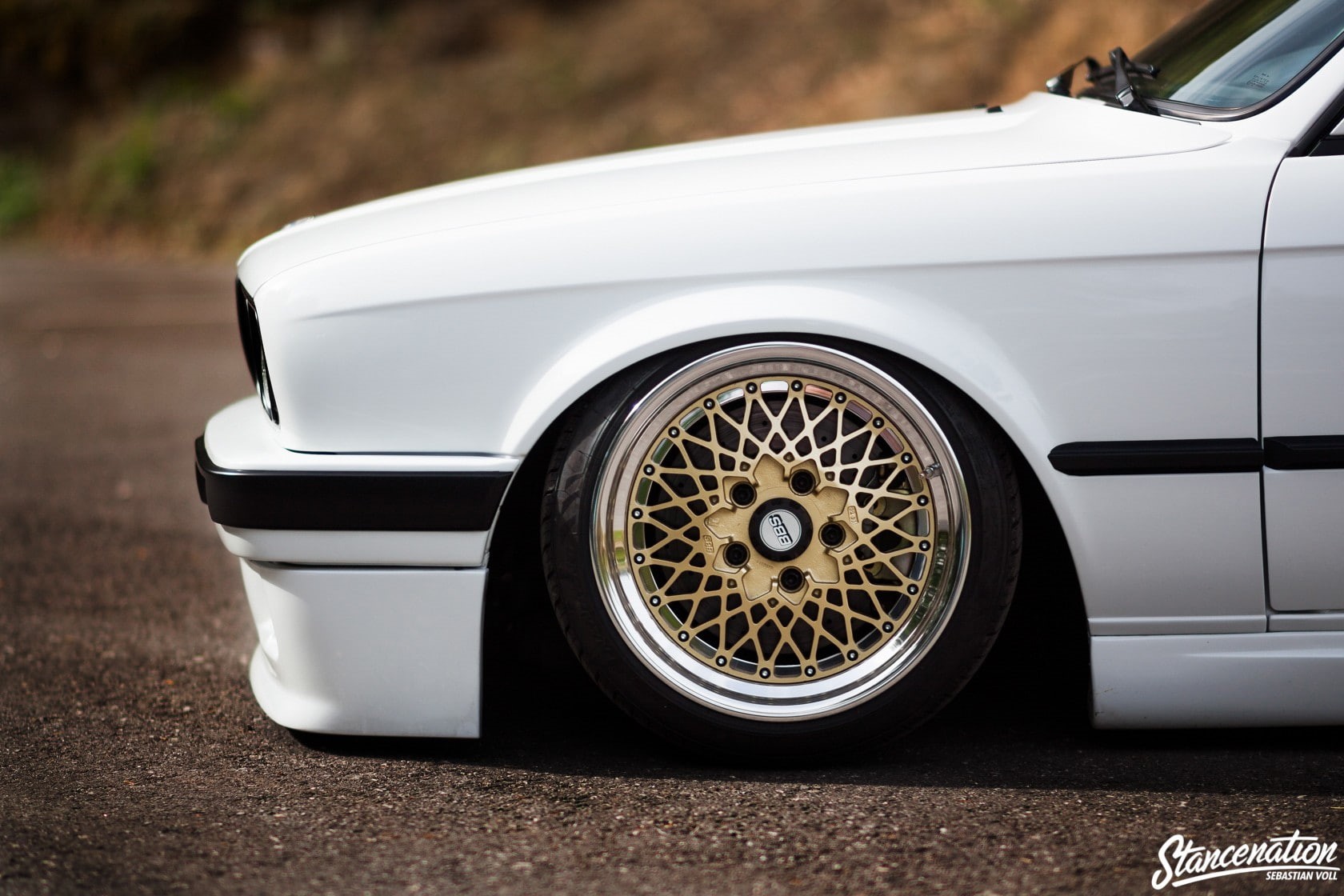 BMW, BMW E30, 720P, european cars, car, camber, Stance, StanceNation, BBS, HD Wallpaper