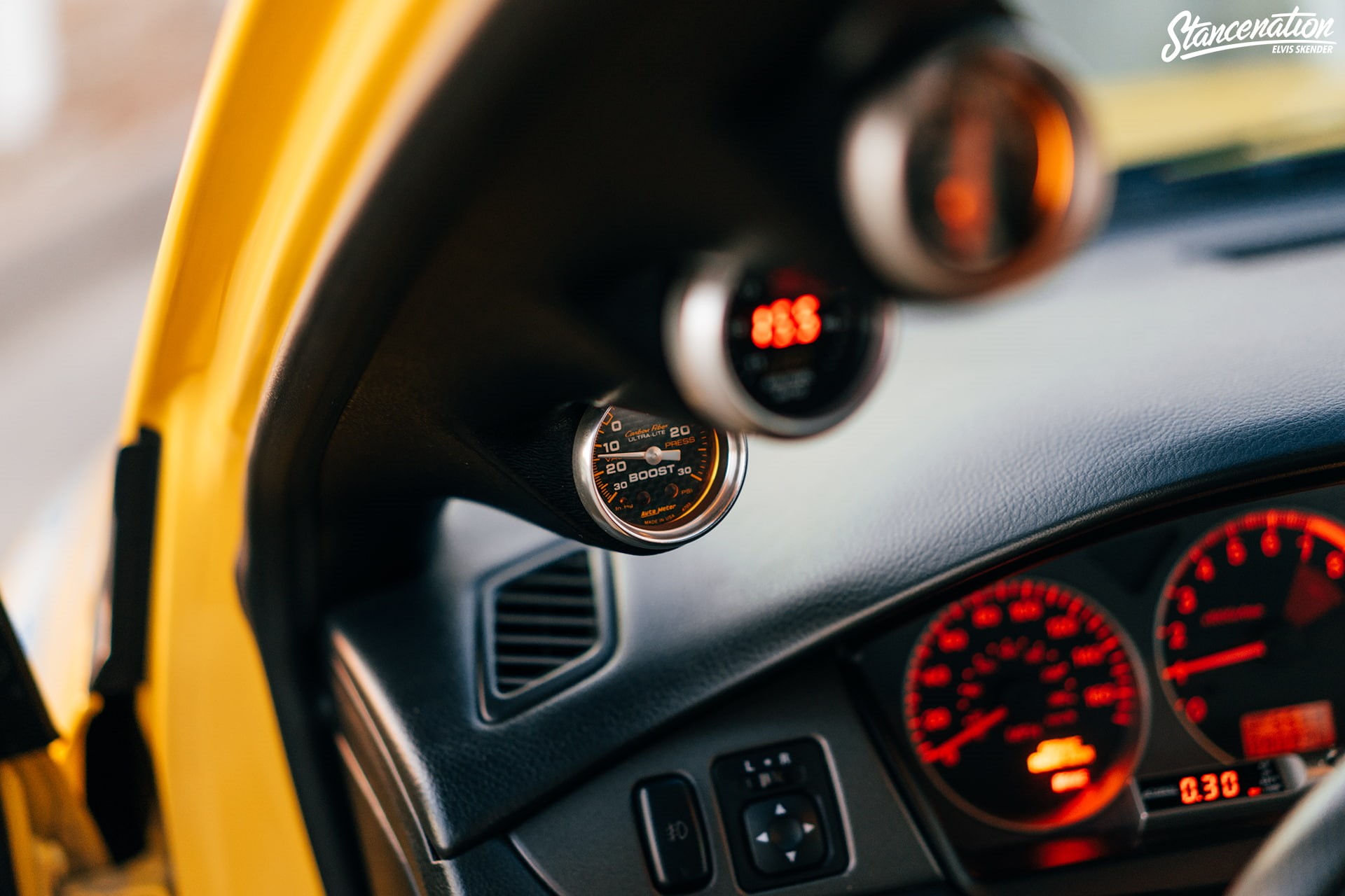 Mitsubishi, vehicle interior, close-up, meter - instrument of measurement, no people, Mitsubishi Lancer Evolution VIII, vehicle, sports car, dashboard, HD Wallpaper