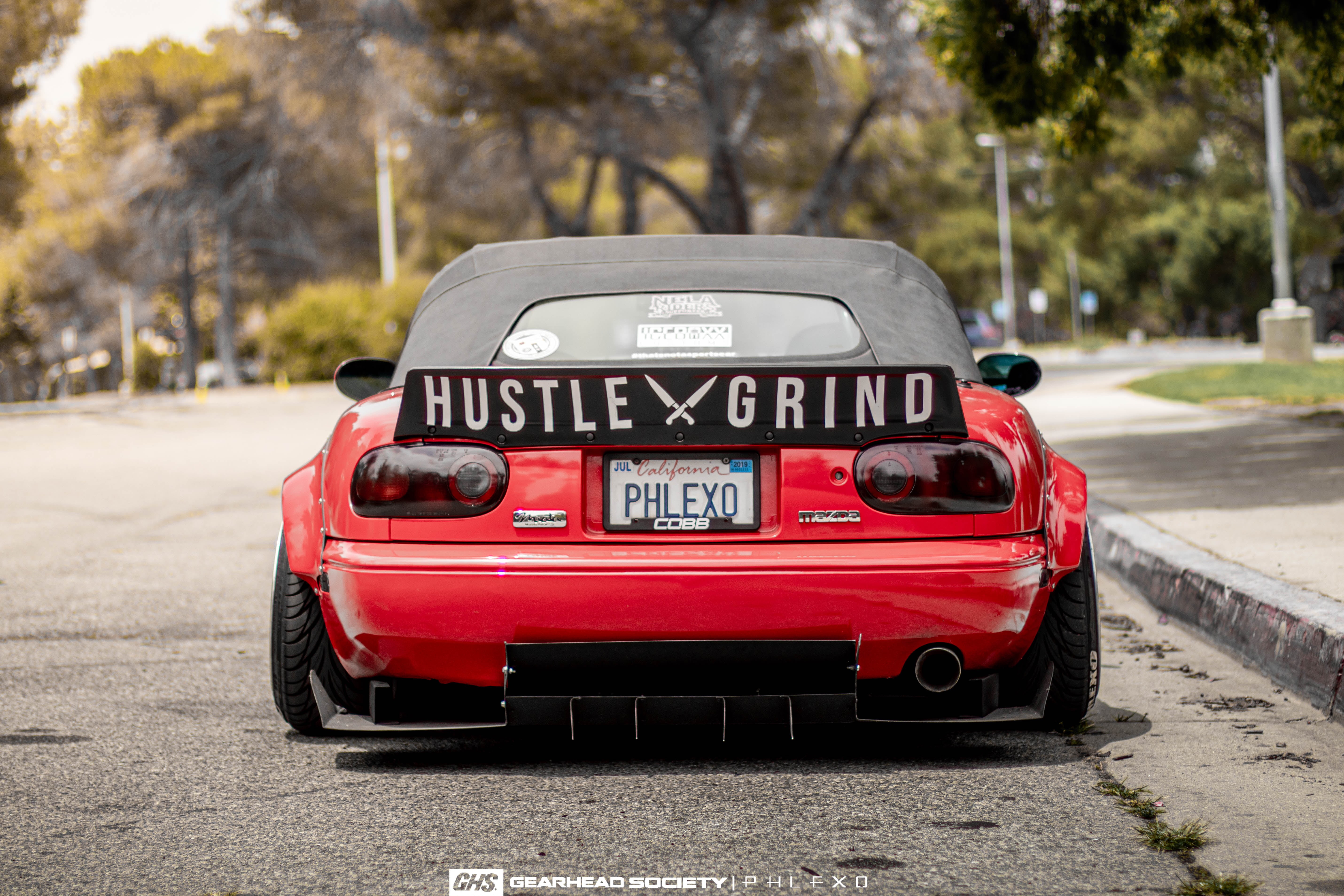 5K, photography, widebody, Mazda, sports car, sunset, miata, Photoshop, rocketbunny, HD Wallpaper