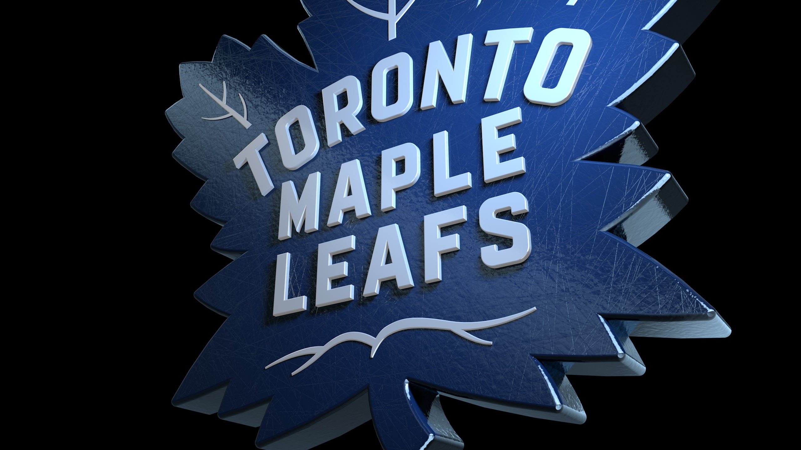 2K, black background, Toronto, Maple leafs, Hockey, HD Wallpaper
