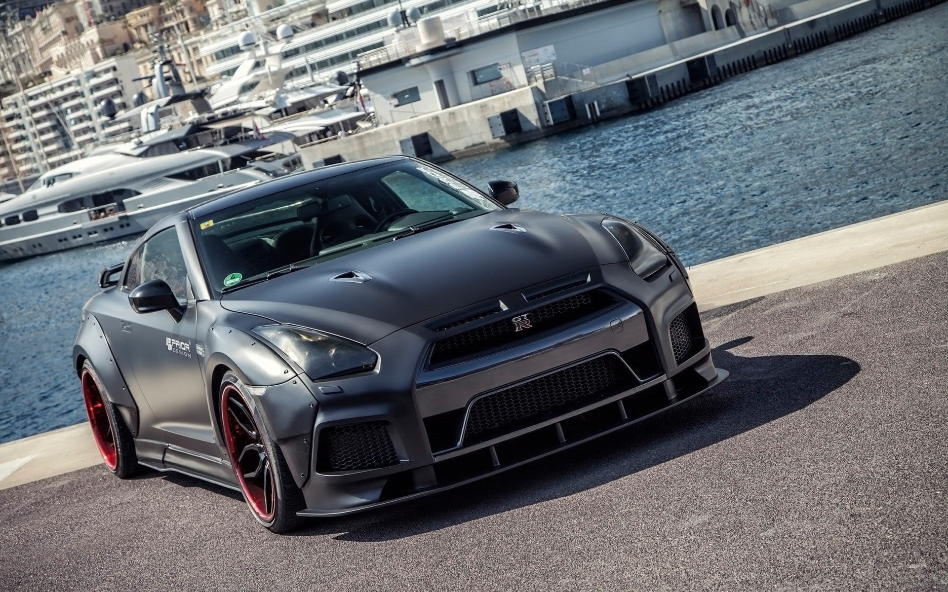Nissan GT-R PD750 Widebody, Monaco, Prior Design, 1080P, Nissan GT-R R35, Nissan, HD Wallpaper