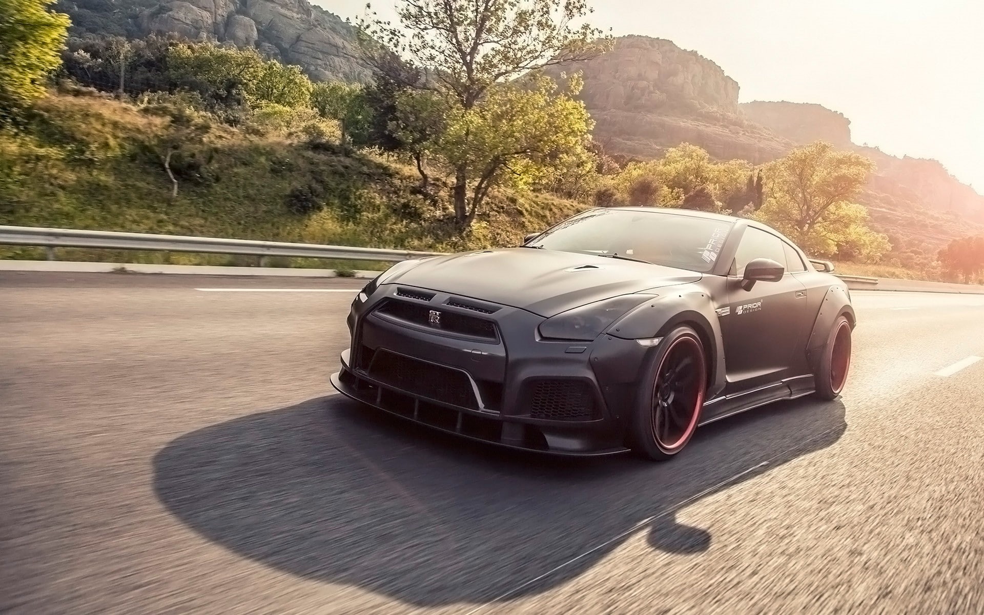 Nissan, Prior Design, 1080P, Nissan GT-R R35, Nissan GT-R PD750 Widebody, HD Wallpaper
