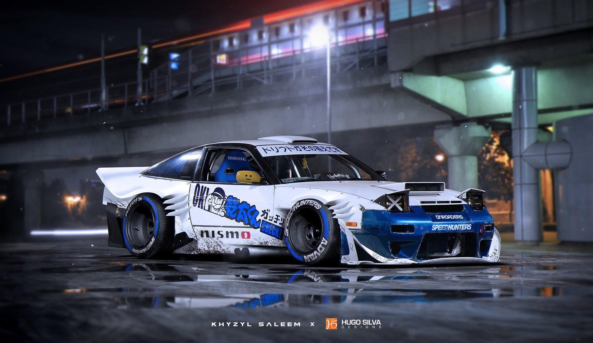 1080P, Nissan 240SX, car, Khyzyl Saleem, HD Wallpaper