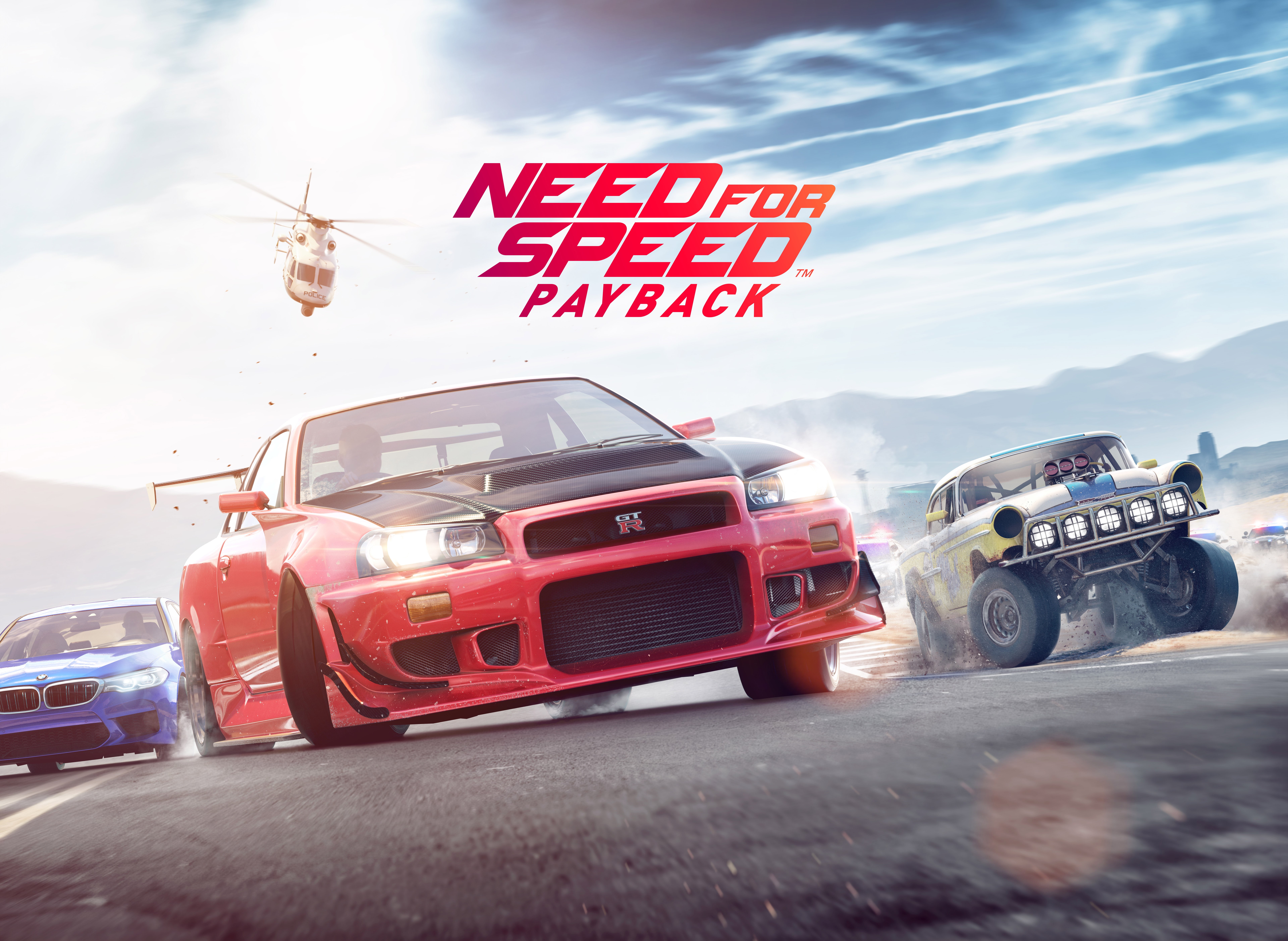 land vehicle, motion, truck, need for speed, hd, sunlight, need for speed payback, mode of transportation, nissan gtr, 2017 games, communication, 4k, outdoors, HD Wallpaper