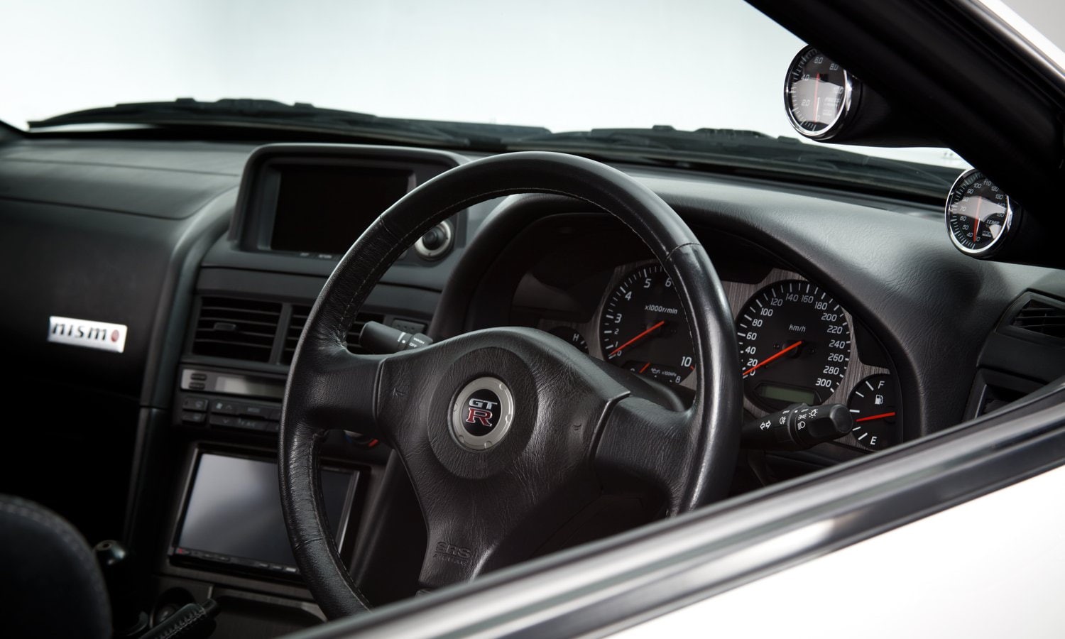 transportation, glass - material, control panel, nismo, indoors, gauge, wheel, 720P, motor vehicle, vehicle interior, no people, r-tune, travel, luxury, HD Wallpaper