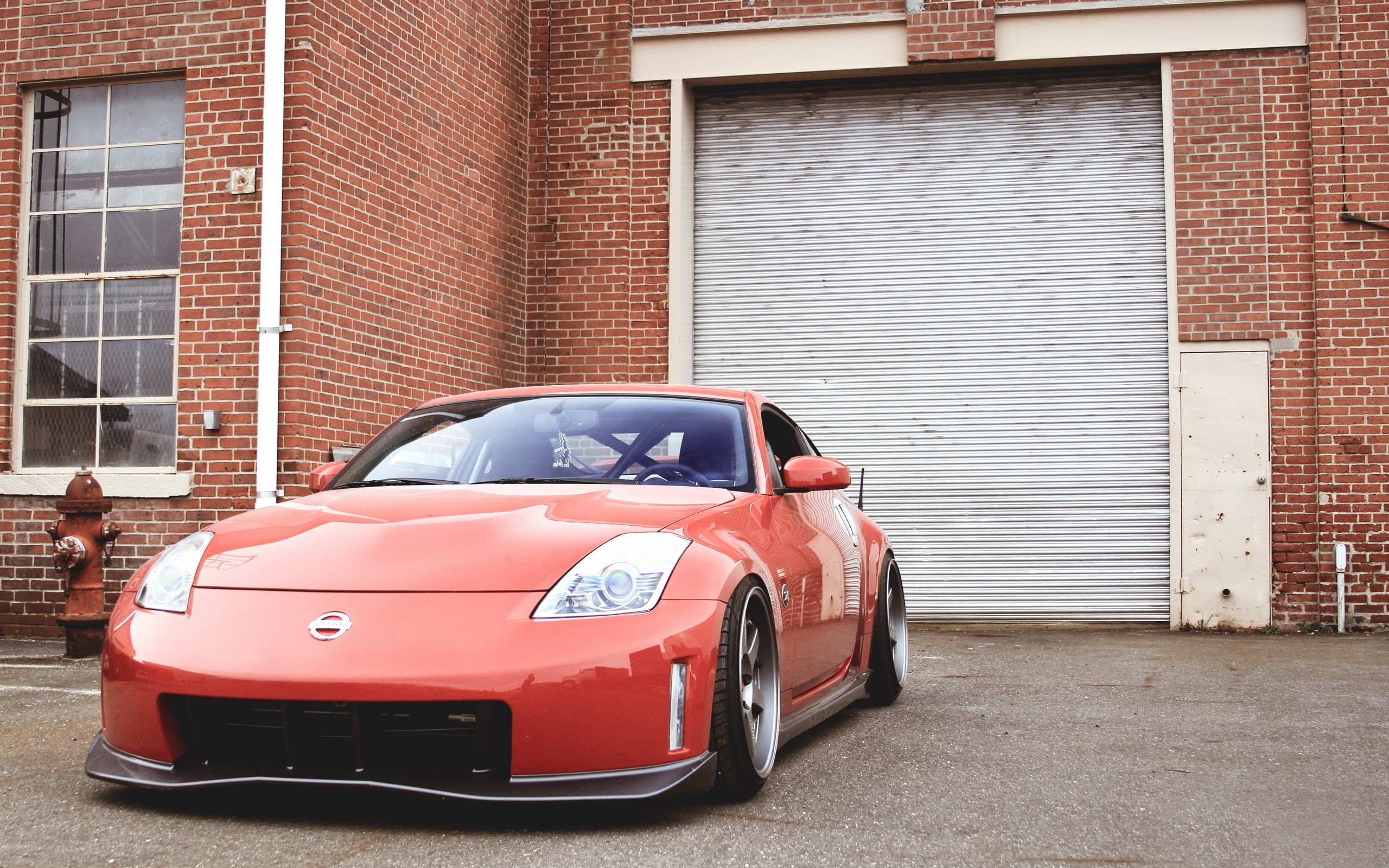 nismo, coupe, orange, nissan, 2K, 350z, z, cars, hd, HD Wallpaper