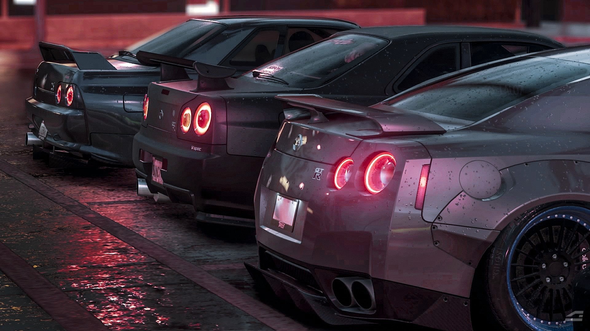 Nissan GT-R R35, 1080P, Forza Horizon, car, Nissan GT-R R32, Need for Speed, Platinum Conception s, 4Gamers, vehicle, grey cars, video games, Forza, HD Wallpaper