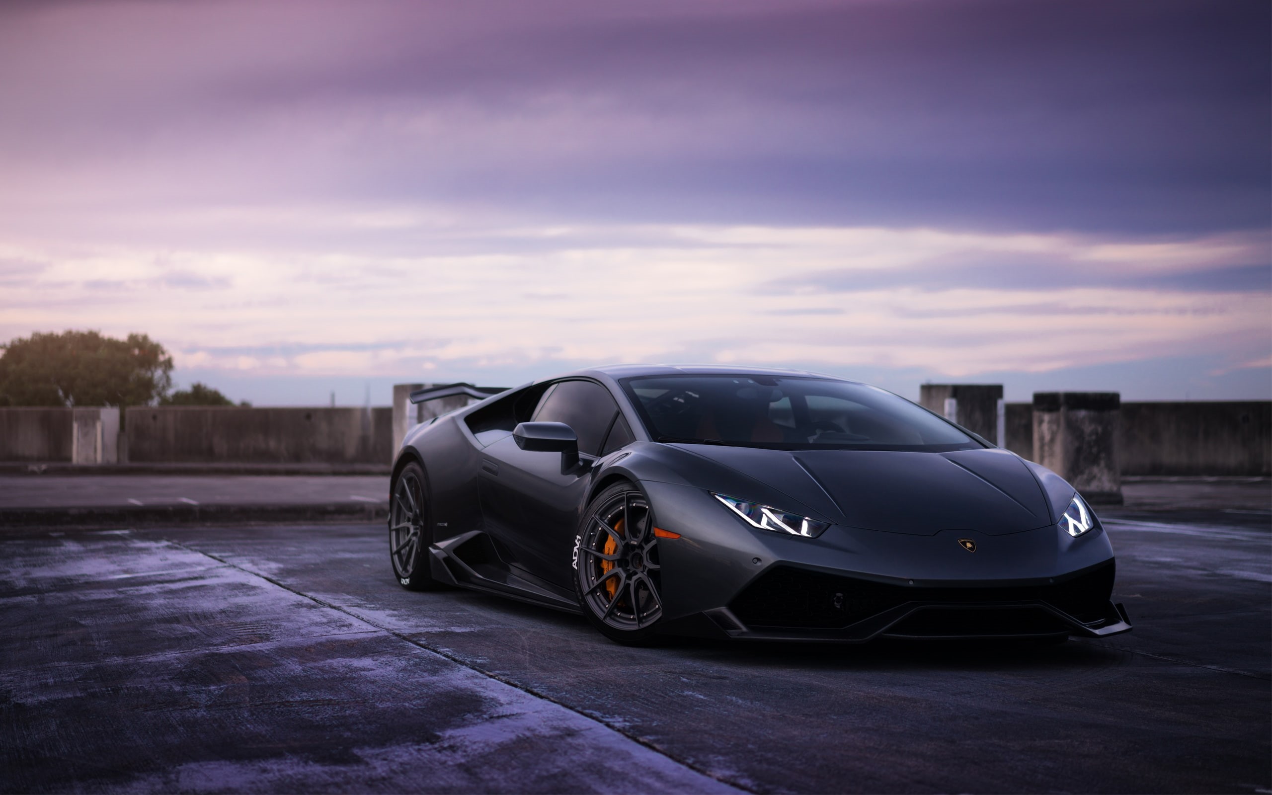 Lamborghini, 2K, Huracan, ADV1, Wheels, HD Wallpaper
