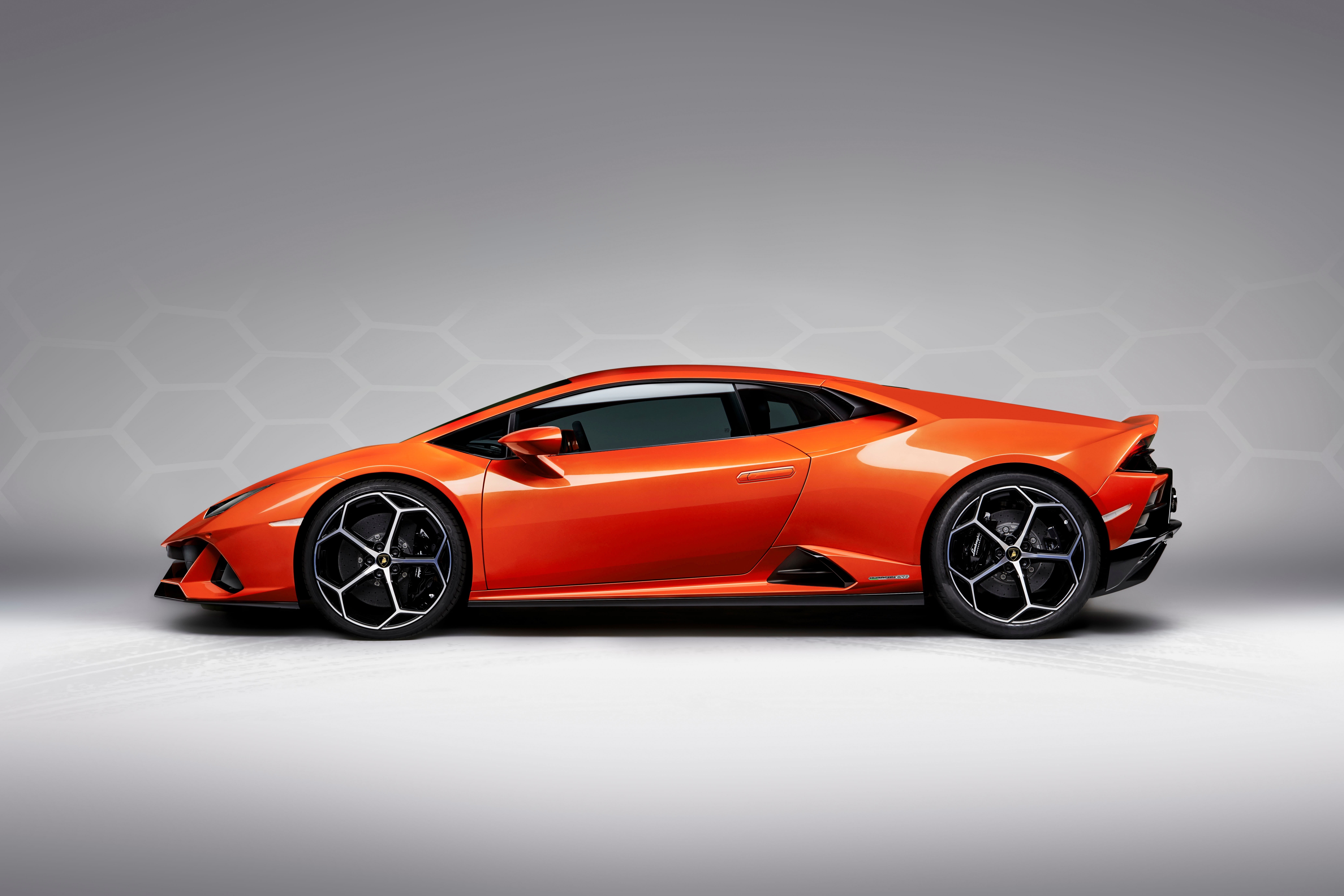 Huracan, Evo, side view, Lamborghini, sports, 8K, drives, machine, HD Wallpaper