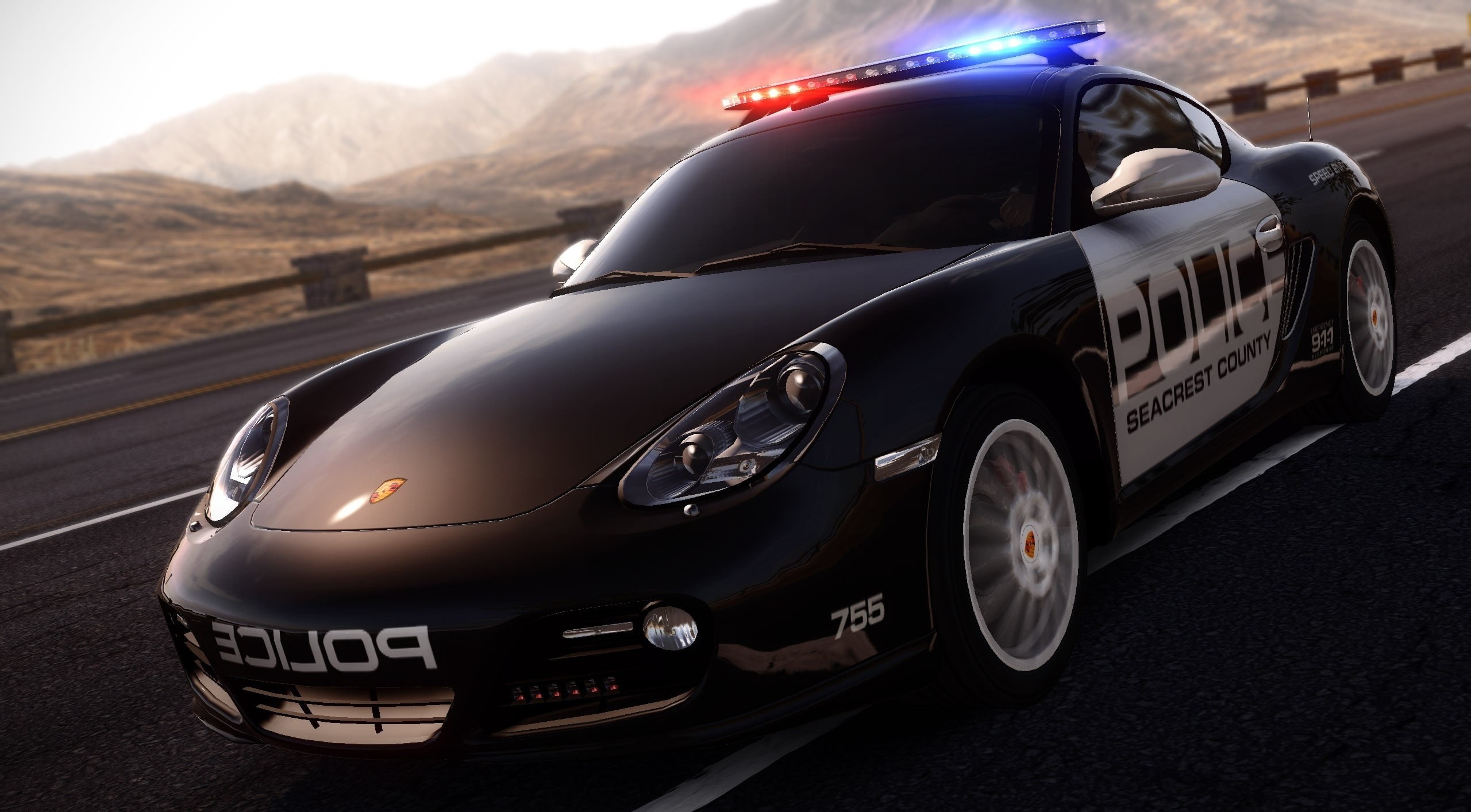 Speed, black, sports race, illuminated, land vehicle, transportation, mountain, Need, motor vehicle, mountain range, road, travel, one person, motion, Porsche, HD Wallpaper