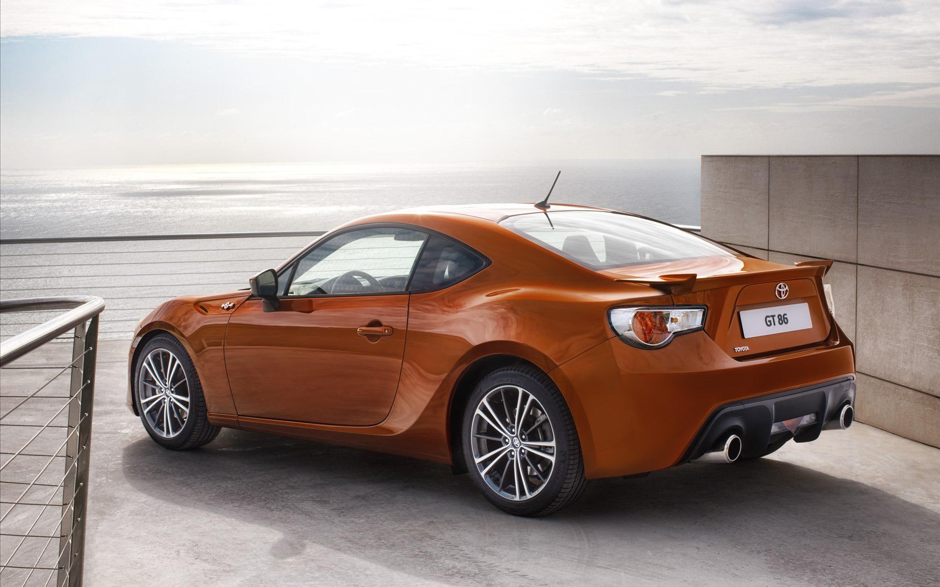 gt, 1080P, orange, coupe, toyota, cars, 2012, HD Wallpaper