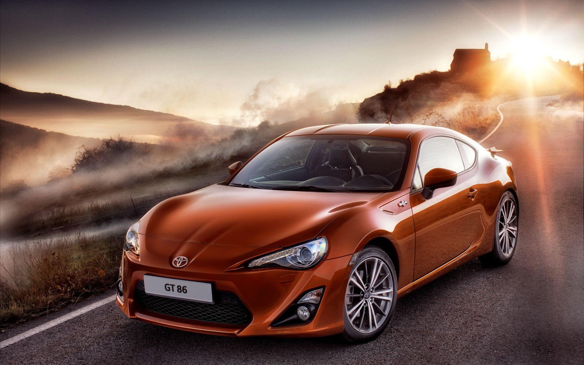1080P, toyota, gt, brown, cars, 2012, HD Wallpaper