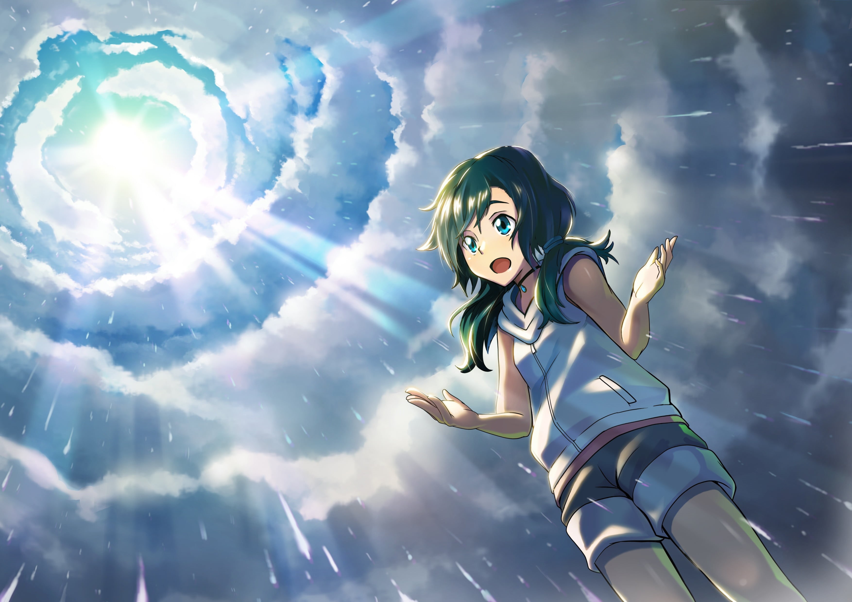 Anime, 2K, Weathering With You, Hina Amano, HD Wallpaper