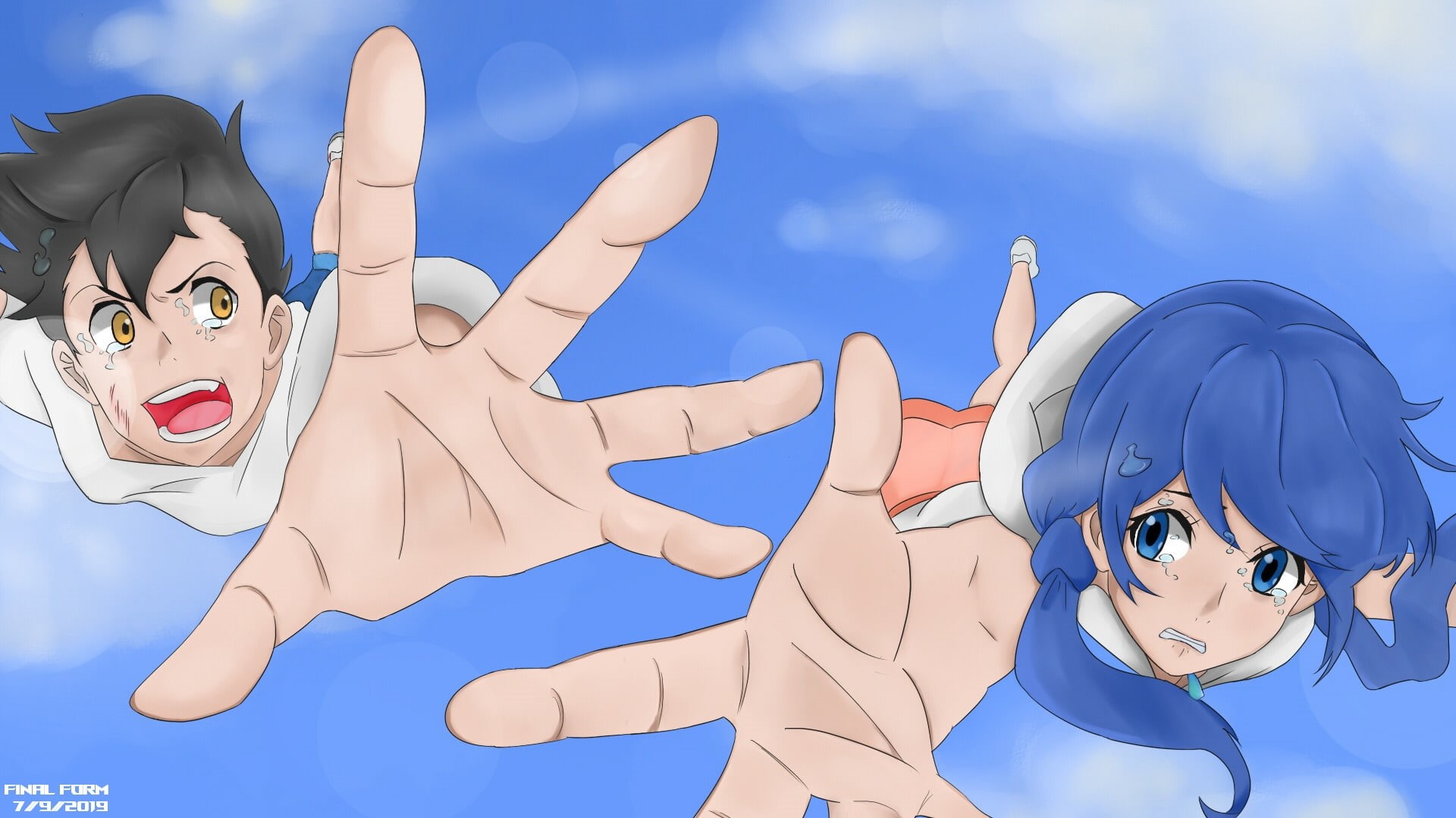 Hodaka Morishima, Weathering With You, 1080P, Hina Amano, Anime, HD Wallpaper