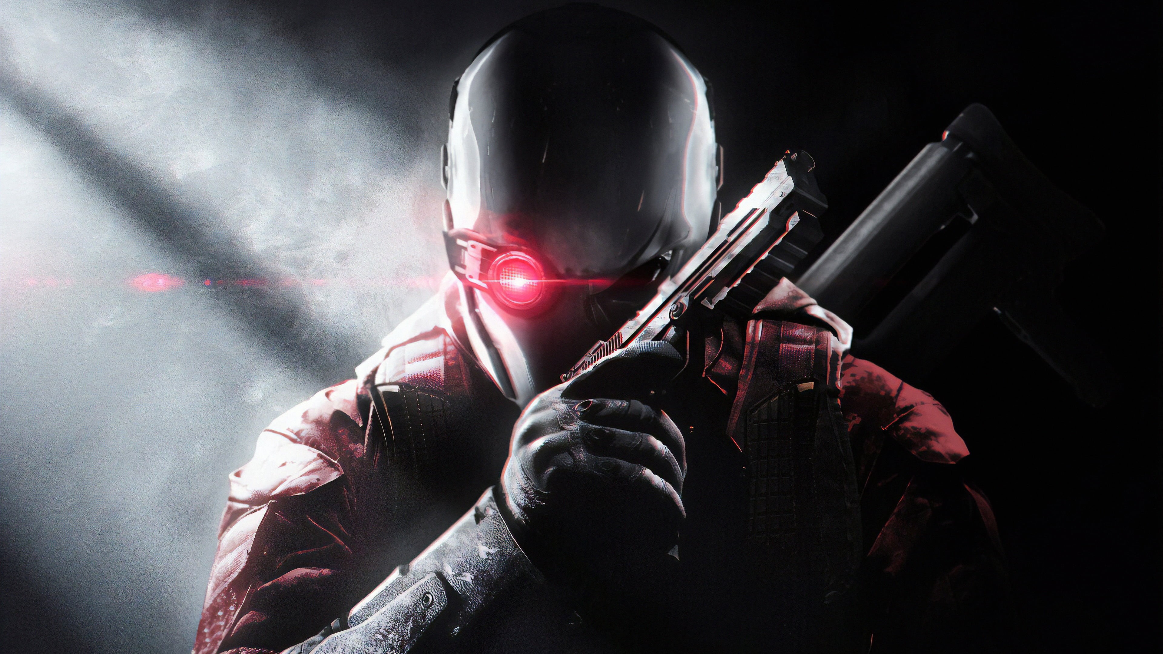 Gun, 4K, Deadshot, Floyd Lawton, Comics, DC Comics, HD Wallpaper