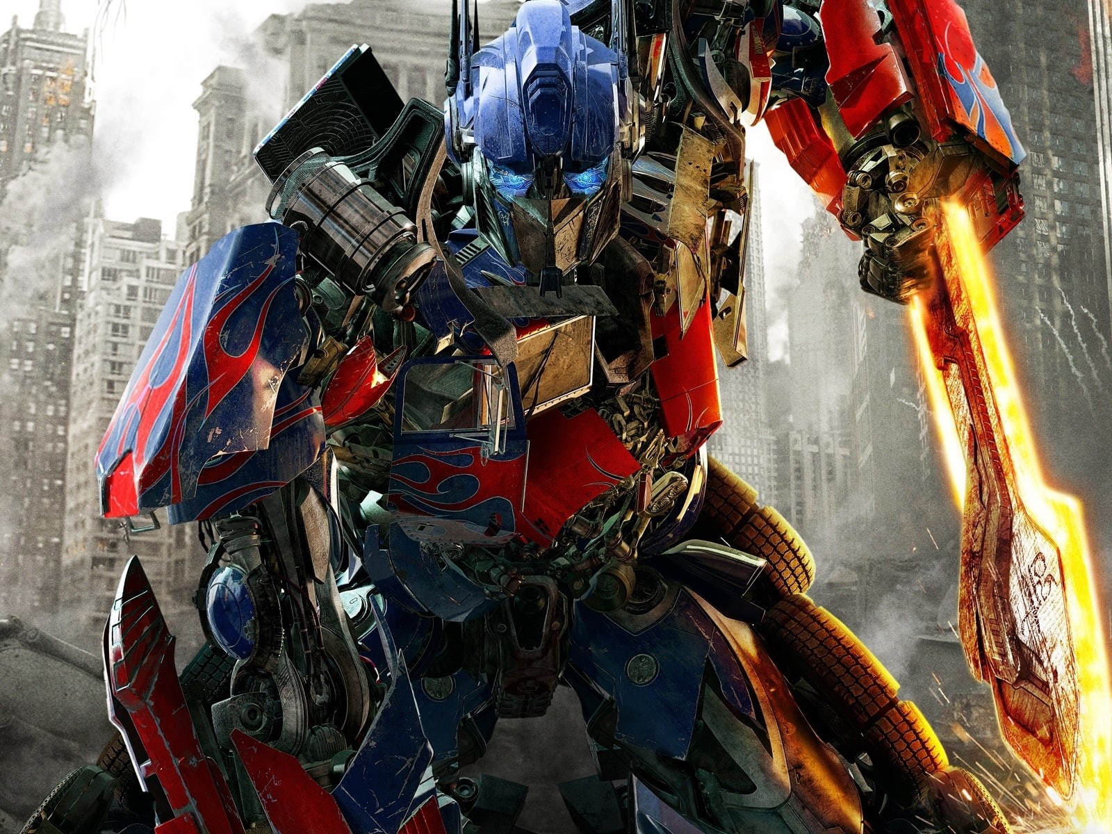 Moon, Transformers, Dark, 720P, Optimus, prime, HD Wallpaper