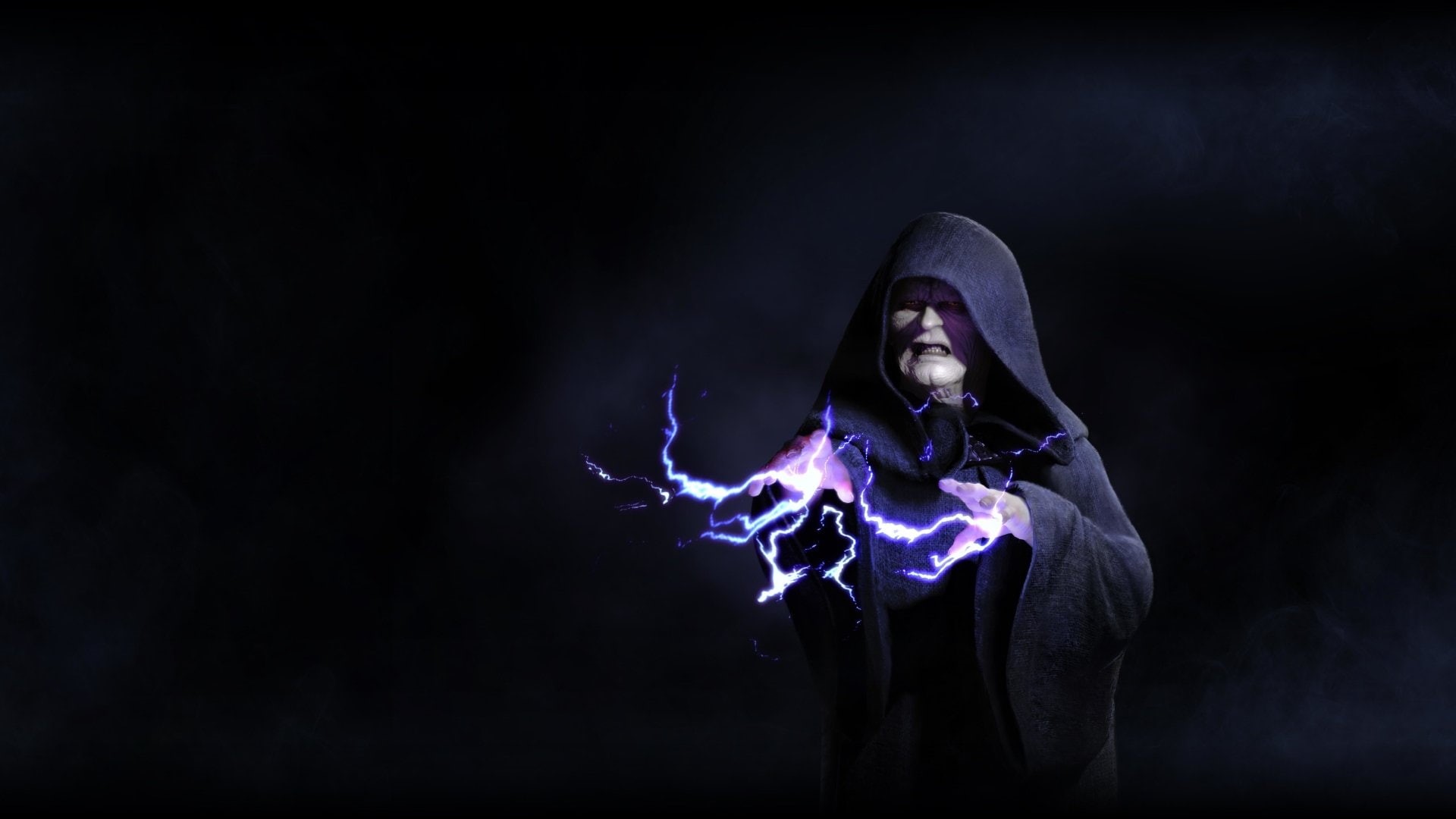 Star Wars Battlefront, emotion, human body part, aggression, witch, Star Wars Battlefront II (2017), Sith (Star Wars), dark, spooky, Emperor Palpatine, HD Wallpaper