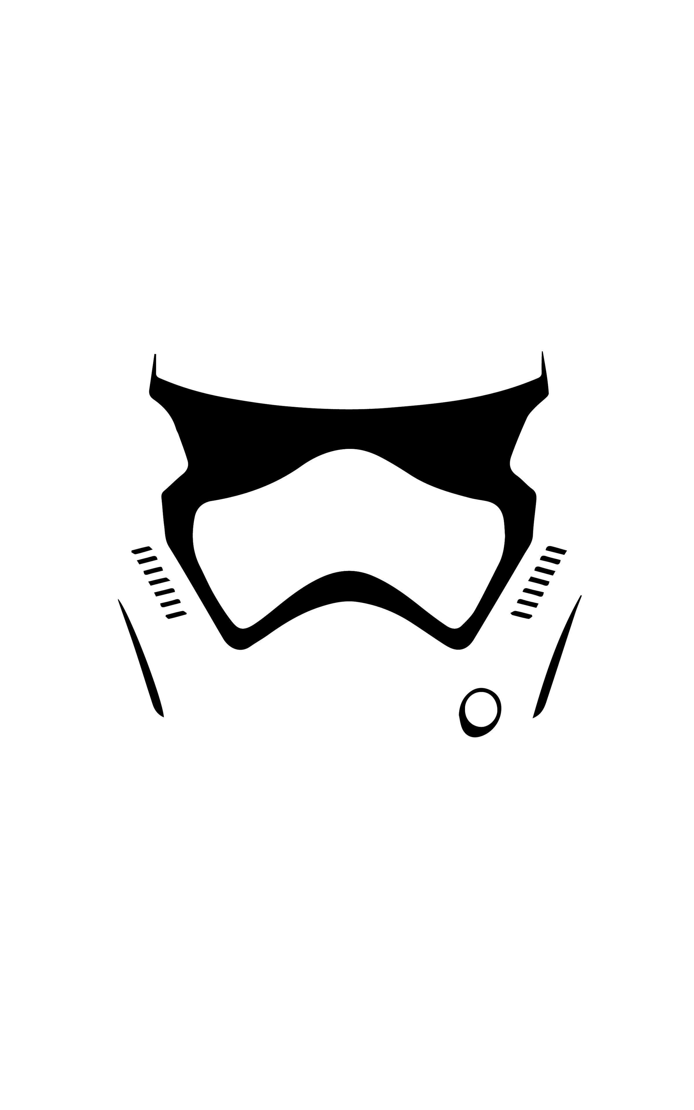 copy space, paper, studio shot, white background, design, no people, white color, stormtrooper, minimalism, black color, simplicity, text, close-up, single object, Phone HD Wallpaper
