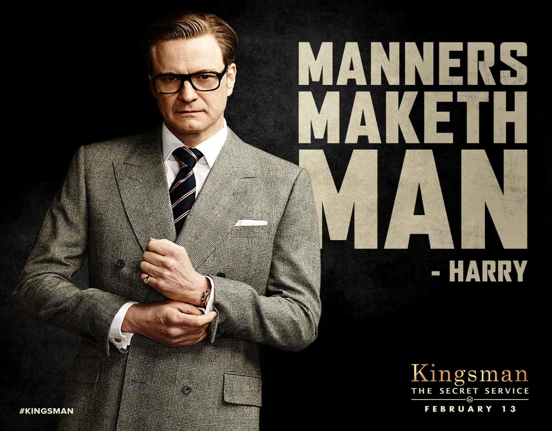 suit, professional occupation, males, KINGSMAN SECRET SERVICE, business, spy, glasses, business person, action, front view, adventure, eyeglasses, young adult, HD Wallpaper
