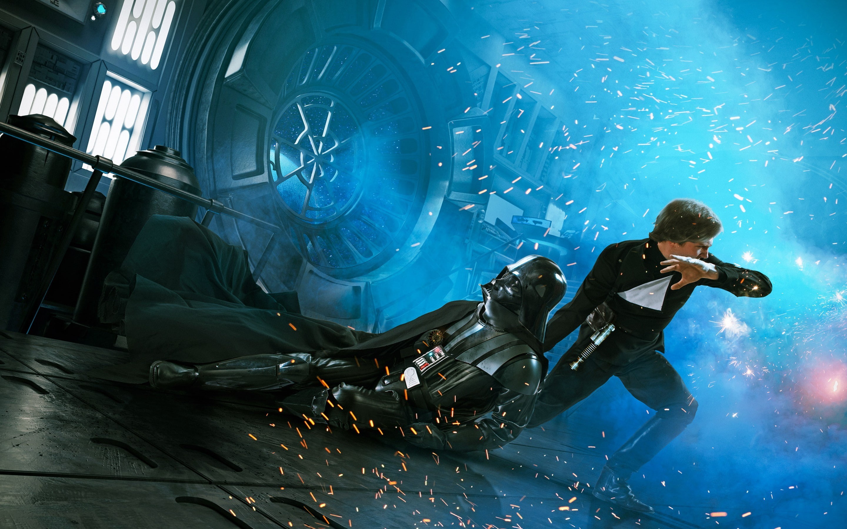 Sith, Luke Skywalker, Anakin Skywalker, 2K, Darth Vader, Star Wars: Episode VI - The Return of the Jedi, Star Wars, HD Wallpaper