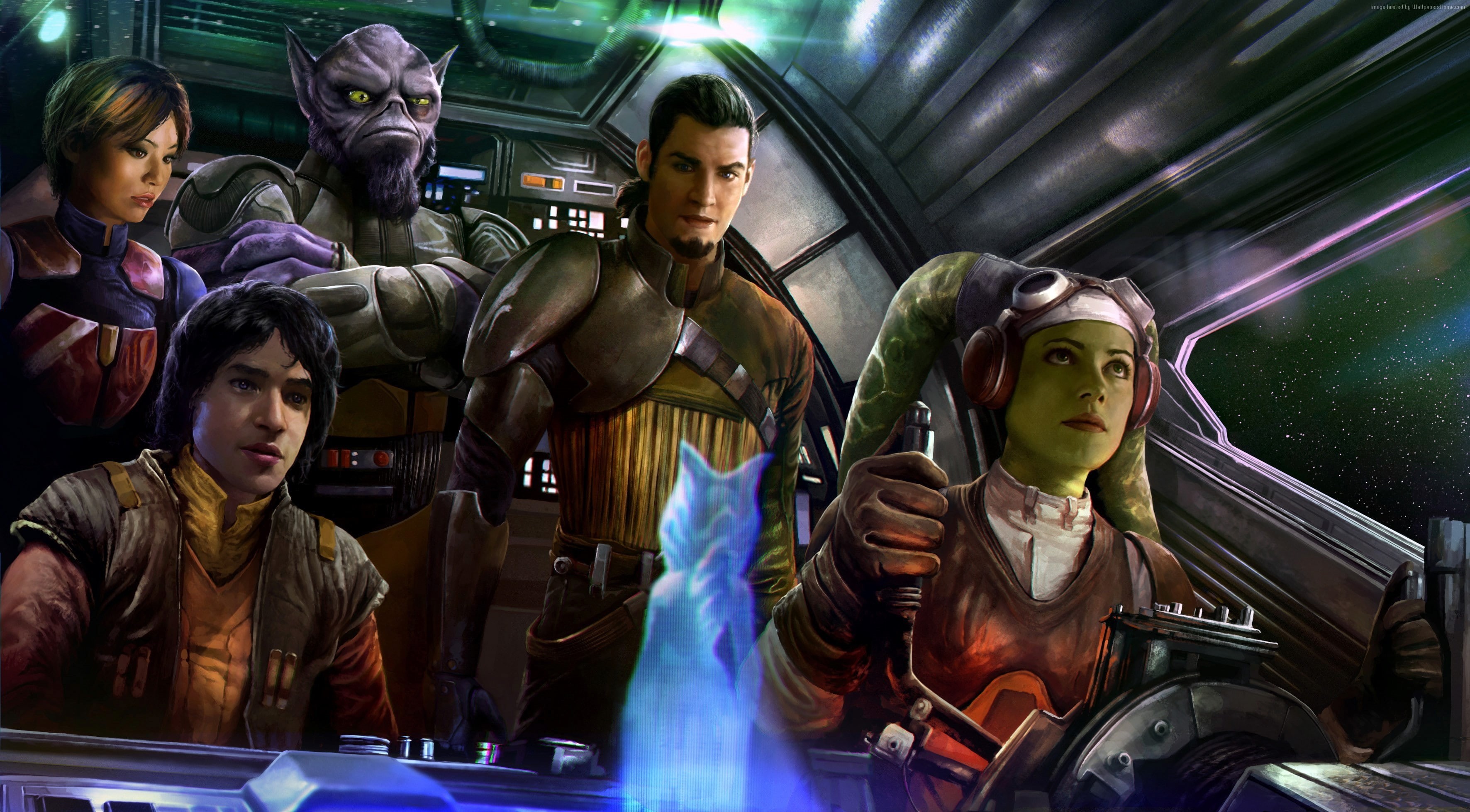 2K, season 4, Star Wars Rebels, HD Wallpaper