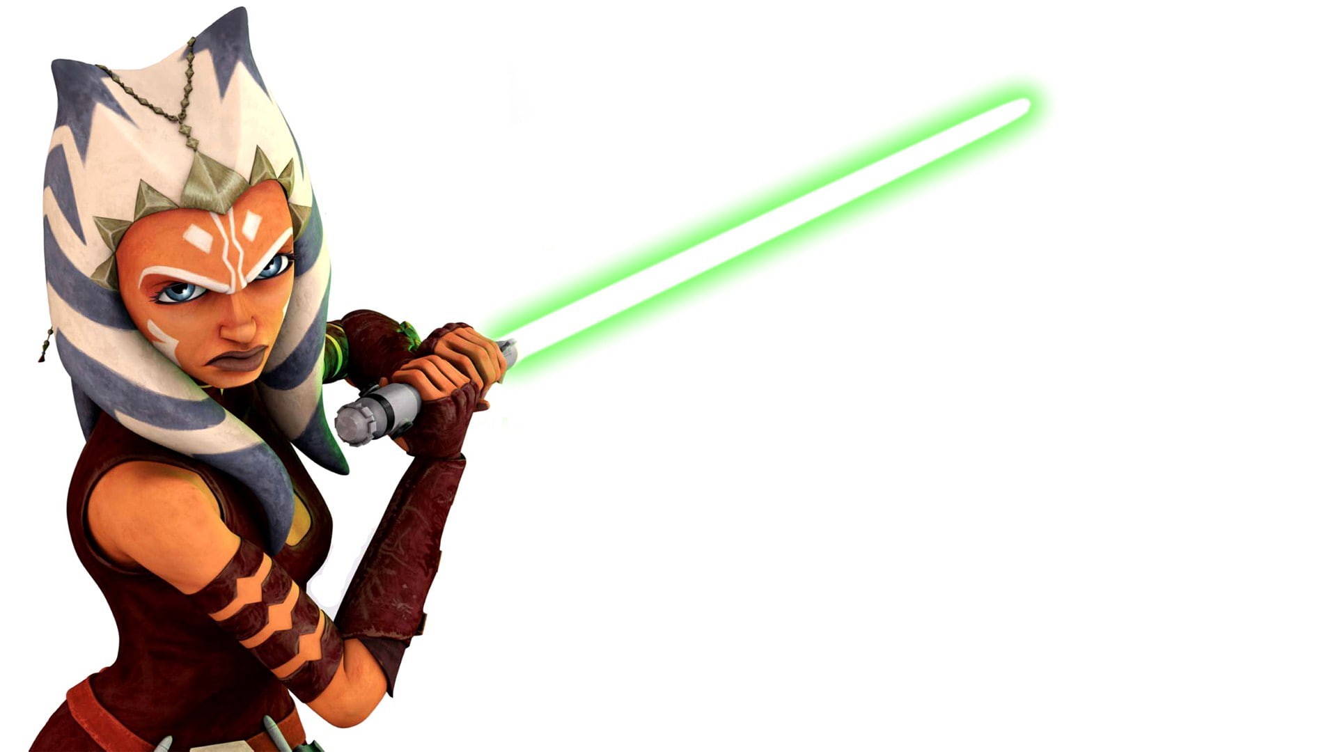 sport, one person, security, headwear, males, helmet, costume, Ahsoka Tano, warrior - person, Lightsaber, 1080P, childhood, portrait, copy space, indoors, HD Wallpaper