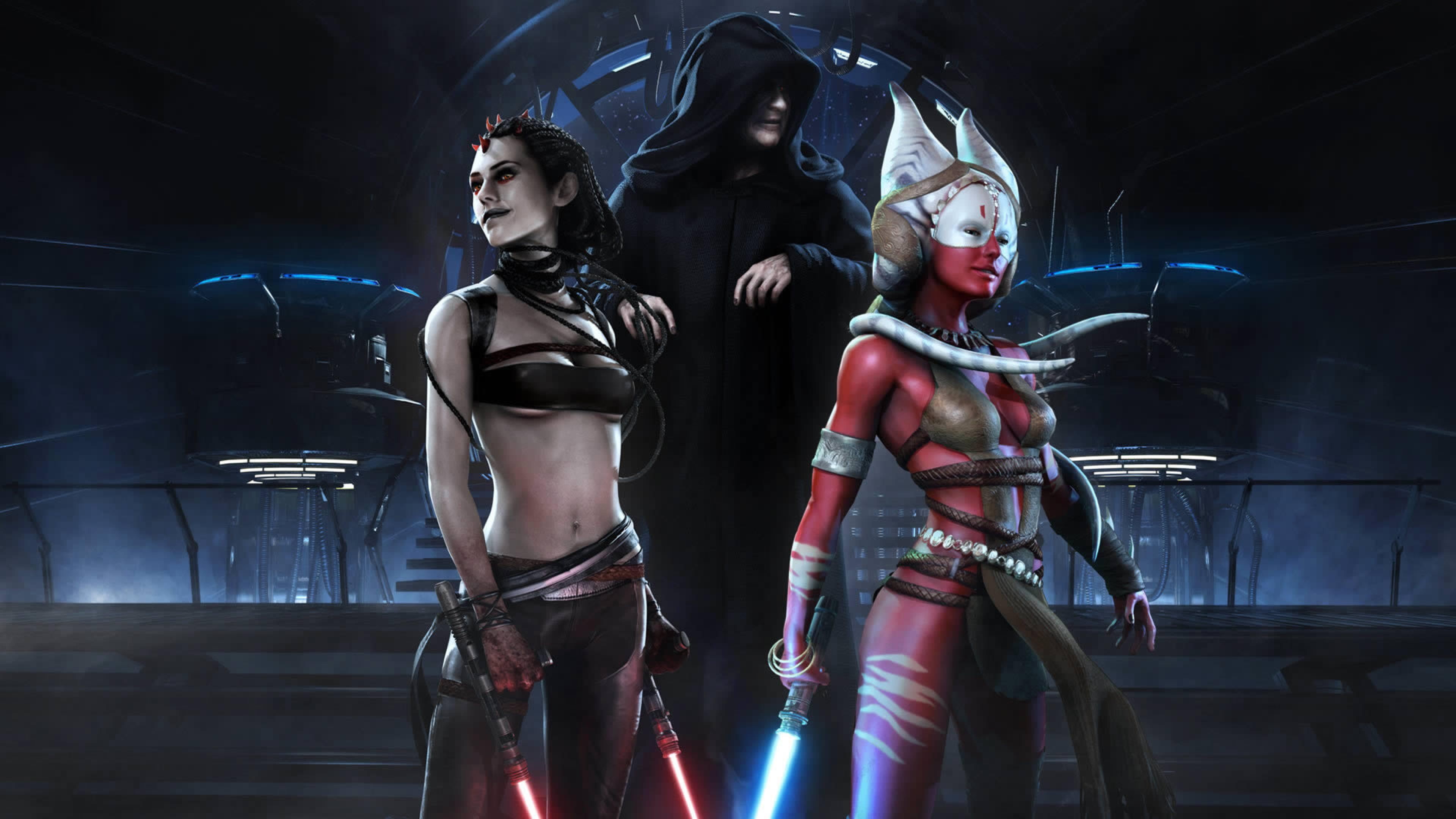 hd, human representation, hairstyle, people, young adult, beautiful people, wars, females, force, star, mannequin, girls, widescreen, beautiful woman, HD Wallpaper