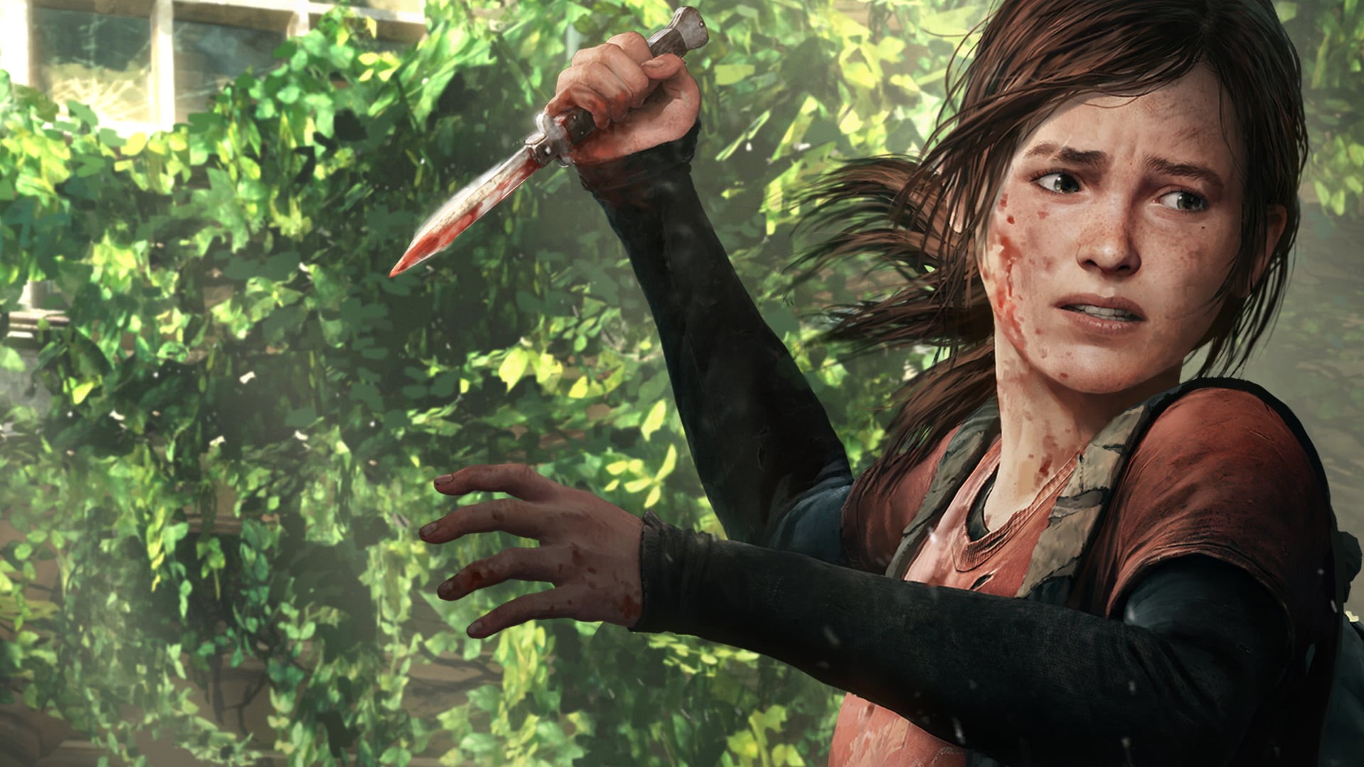 men, Ellie, art, leisure activity, females, nature, application, look, portrait, growth, one Person, blood, women, real people, day, horror, woman, HD Wallpaper