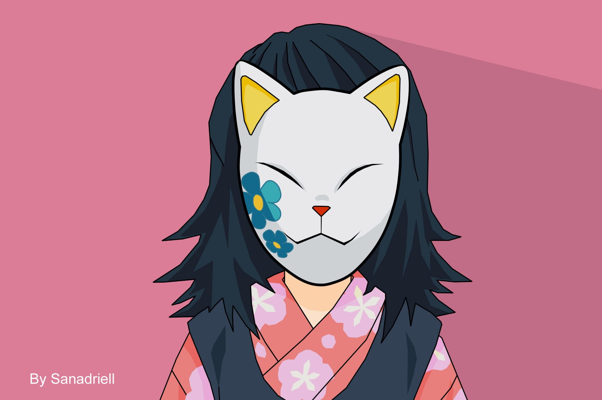 Anime, 1080P, Makomo (Demon Slayer), Demon Slayer: Kimetsu no Yaiba, HD Wallpaper