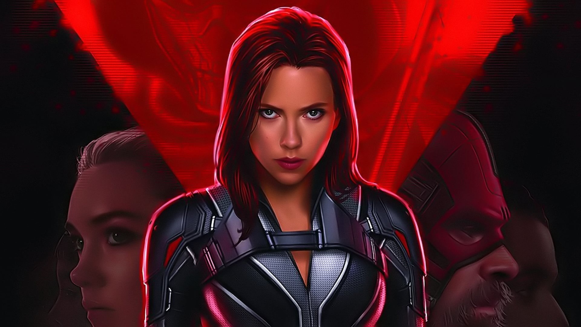 Marvel Comics, Black Widow, movies, Scarlett Johansson, 1080P, Marvel Cinematic Universe, HD Wallpaper