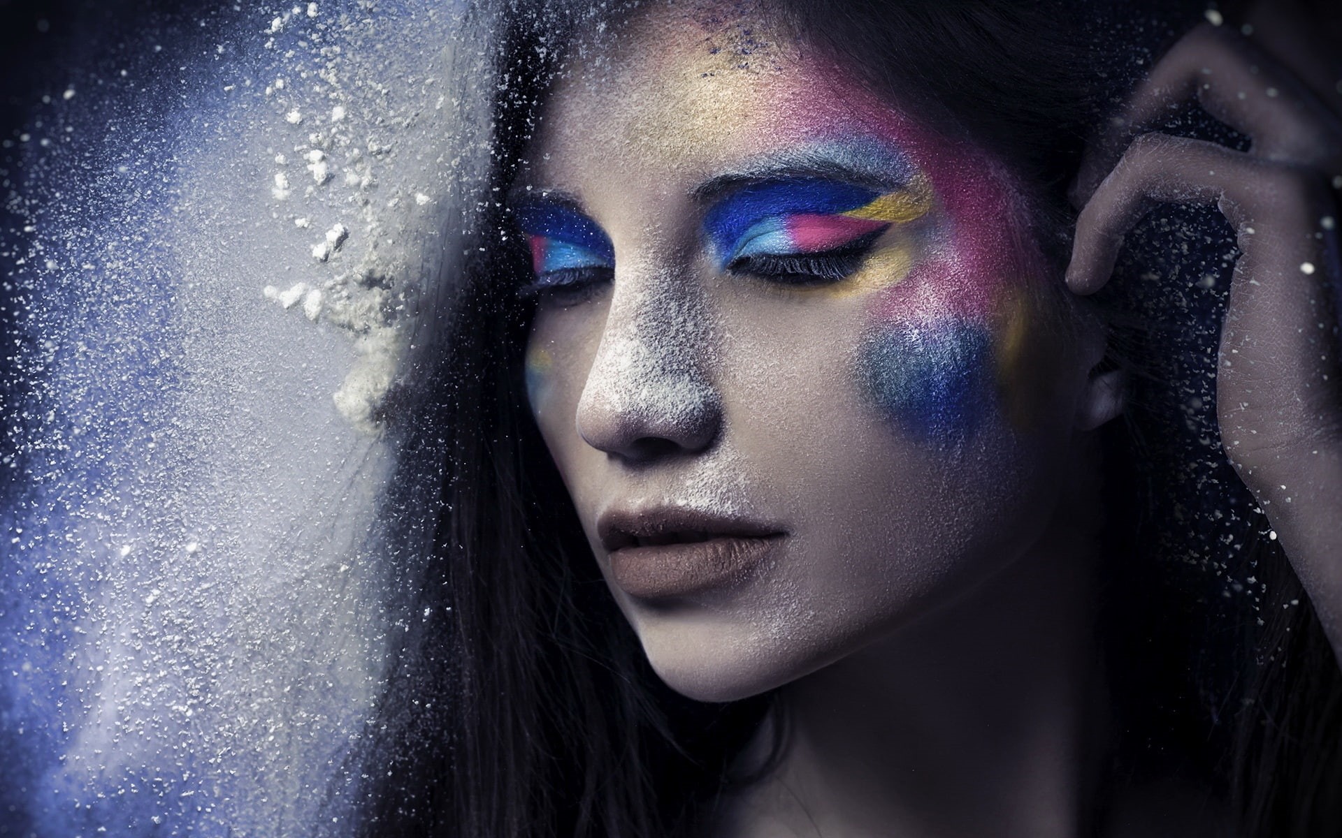 Makeup, Girl, 1080P, Fashion, HD Wallpaper