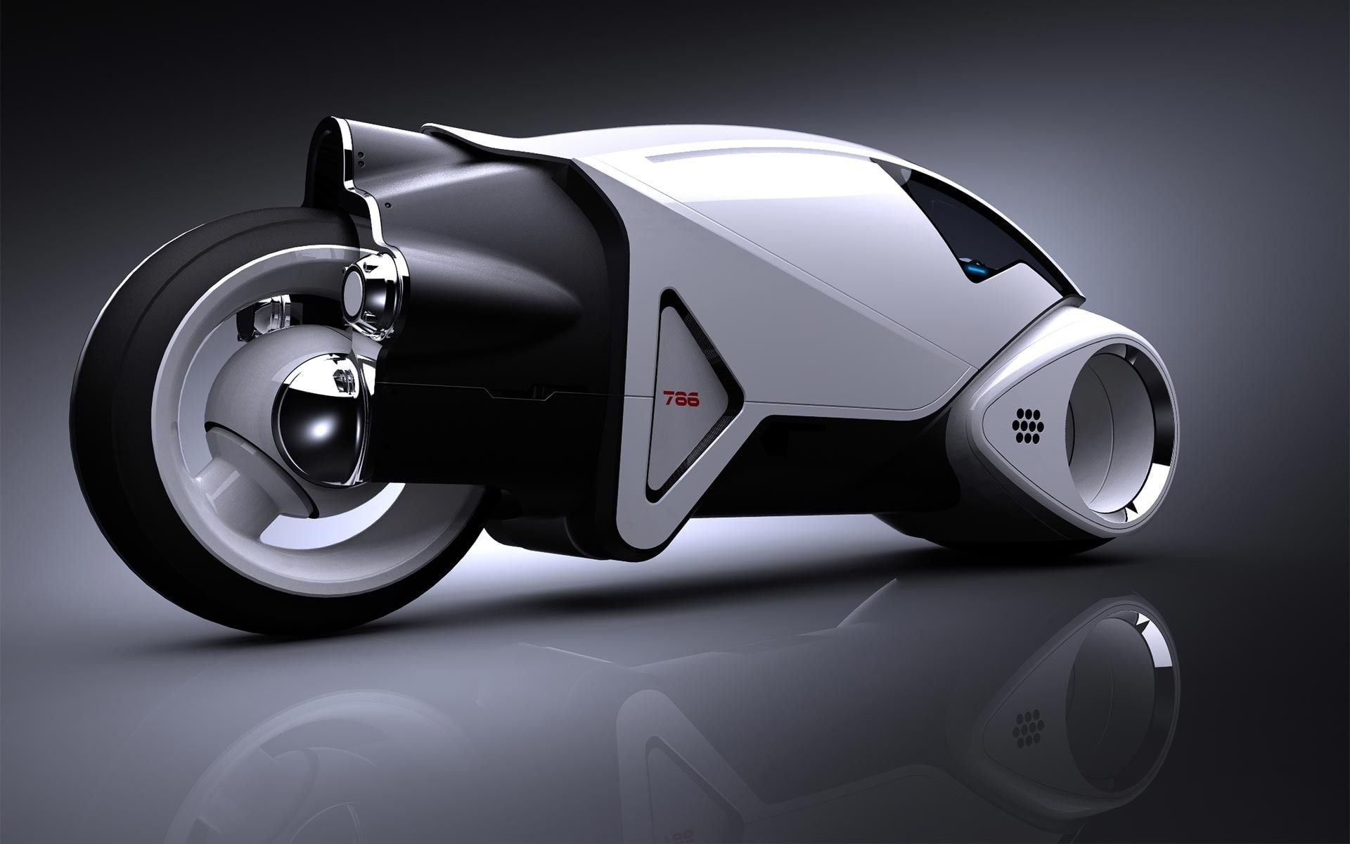 1080P, cycle, motorcycles, legacy, prototype, tron, concept, light, HD Wallpaper