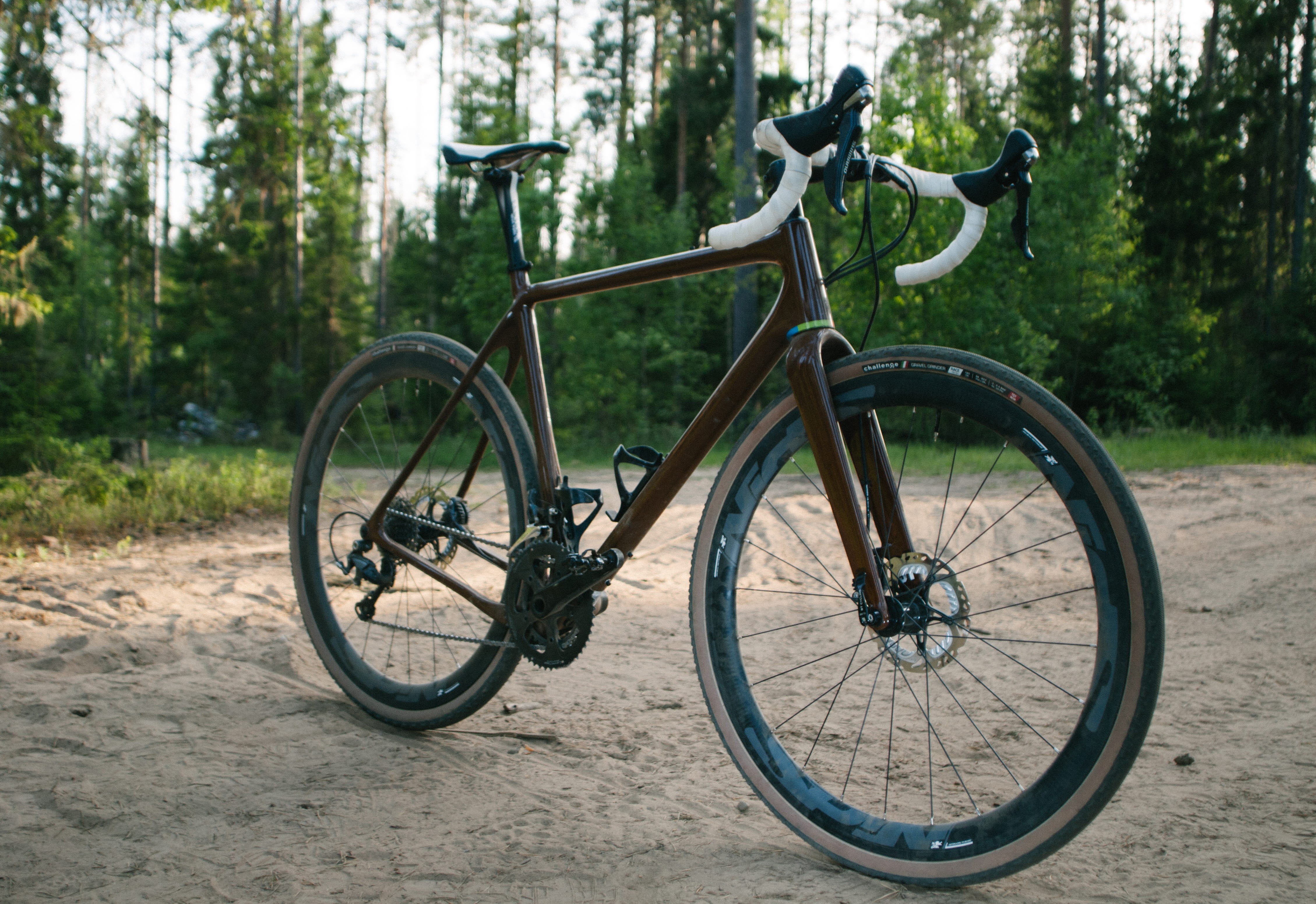 day, nature, roadbike, plant, bike, growth, gravel, travel, road, land vehicle, no people, stationary, forest, outdoors, bicycle, parking, transportation, HD Wallpaper