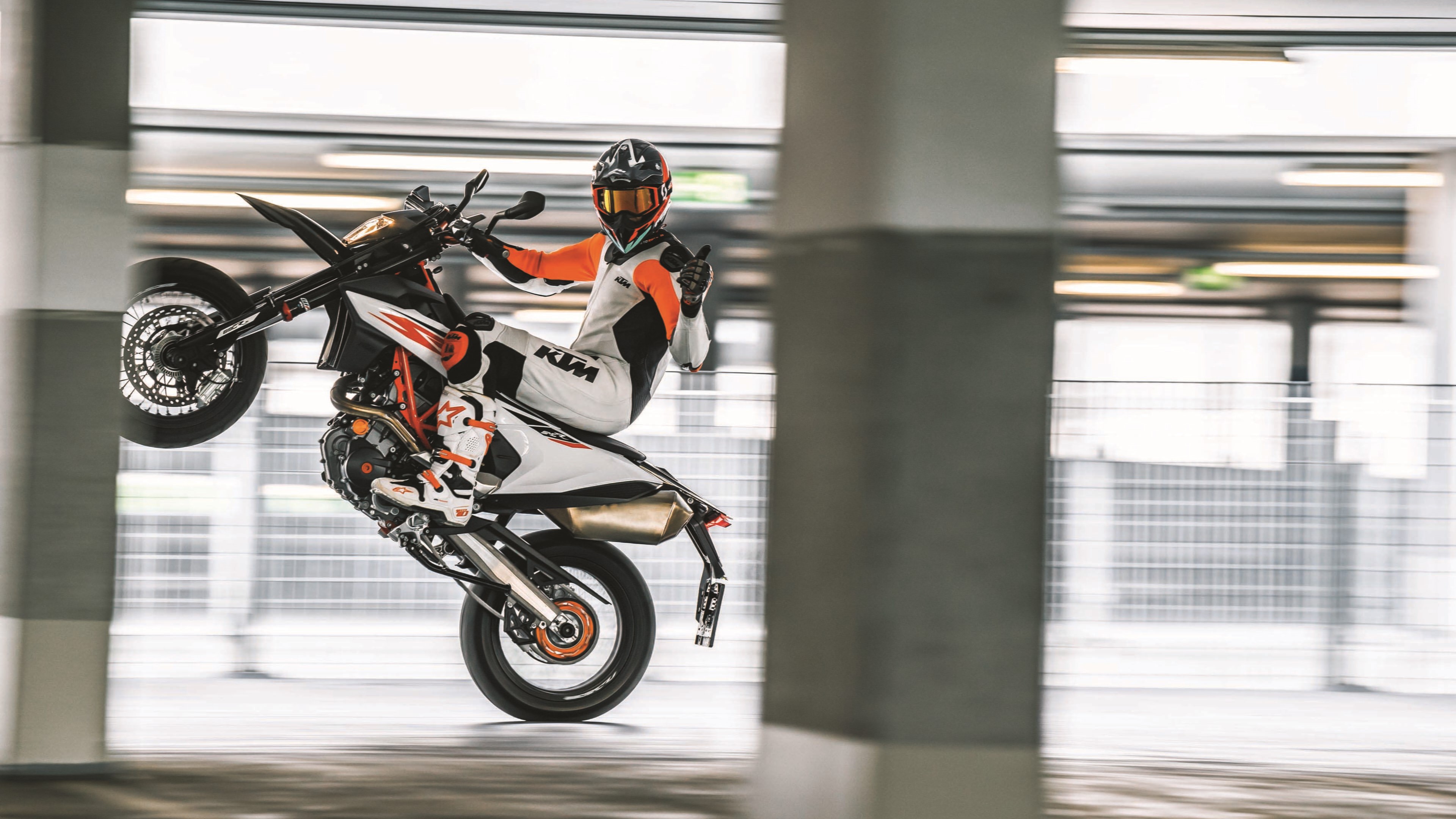 4K, 2019, Supermoto, 690, r, KTM, SMC, k, HD Wallpaper
