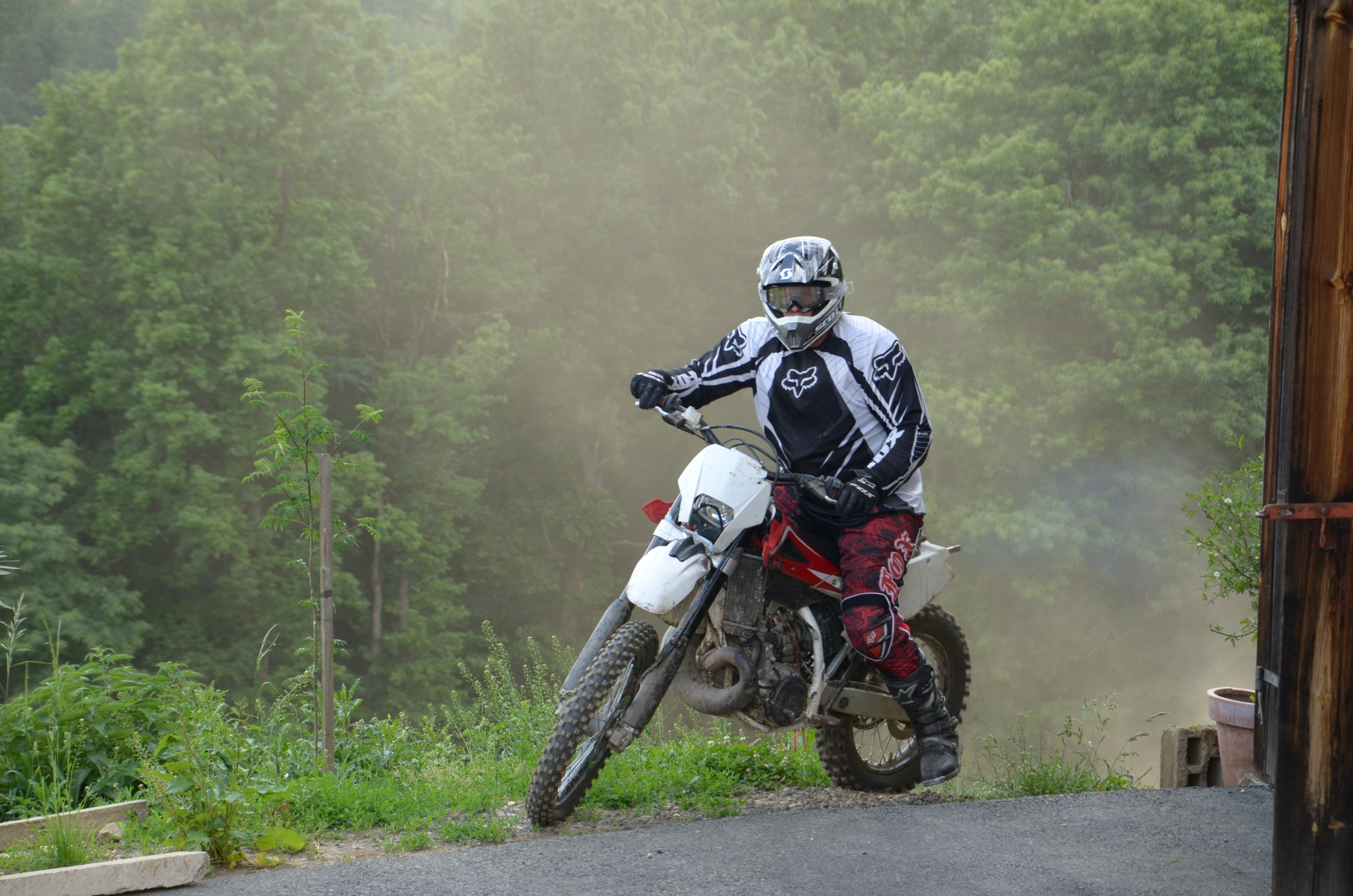 action, human, helmet, plant, mode of transportation, biker, engine, 4K, motorcyclist, motocross, crash helmet, dirtbike, men, outdoors, person, motorcycle Racing, HD Wallpaper