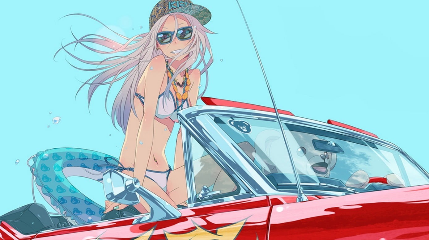 fashion, sunglasses, nature, front view, women, one person, glasses, car, coupe, transportation, riding, young adult, land vehicle, woman, summer, Convertible, HD Wallpaper
