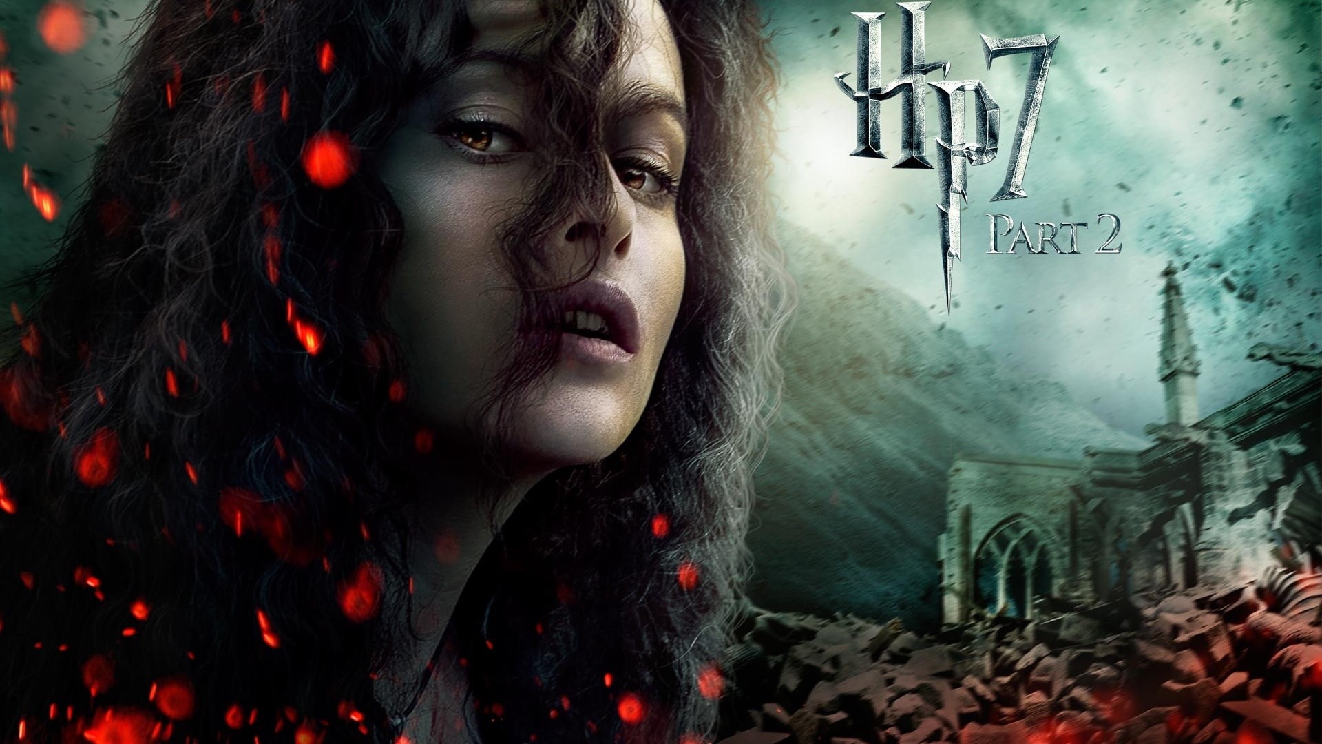 movies, harry, bonham, 1080P, helena, face, hd, lestrange, brunette, bellatrix, carter, potter, HD Wallpaper