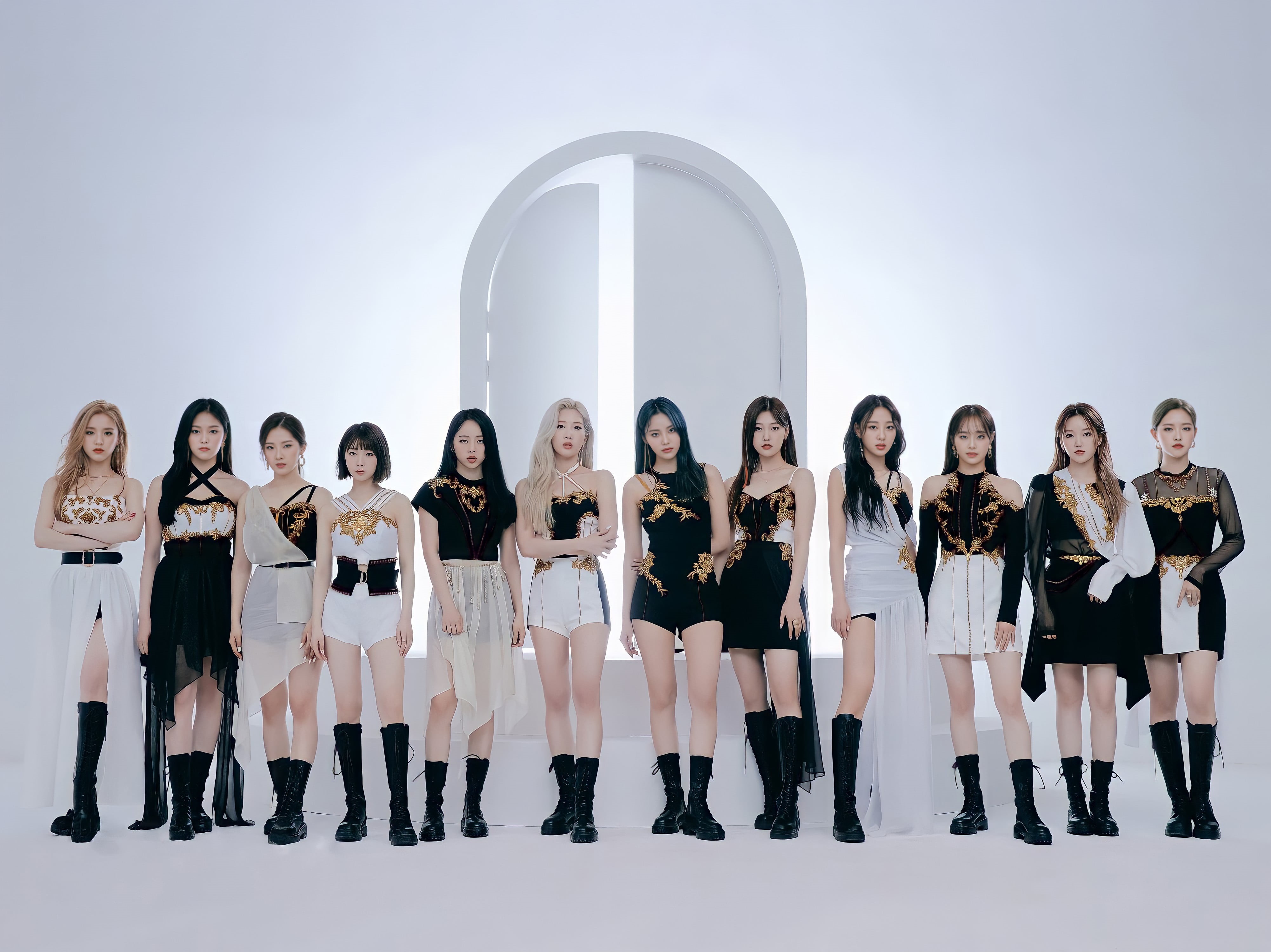 4K, LOONA, Vivi (model), GoWon, K-pop, Yves, Choerry, Heejin, HyunJin, HaSeul, Kim Lip, YeoJin, JinSoul, Chuu, Olivia Hye, HD Wallpaper