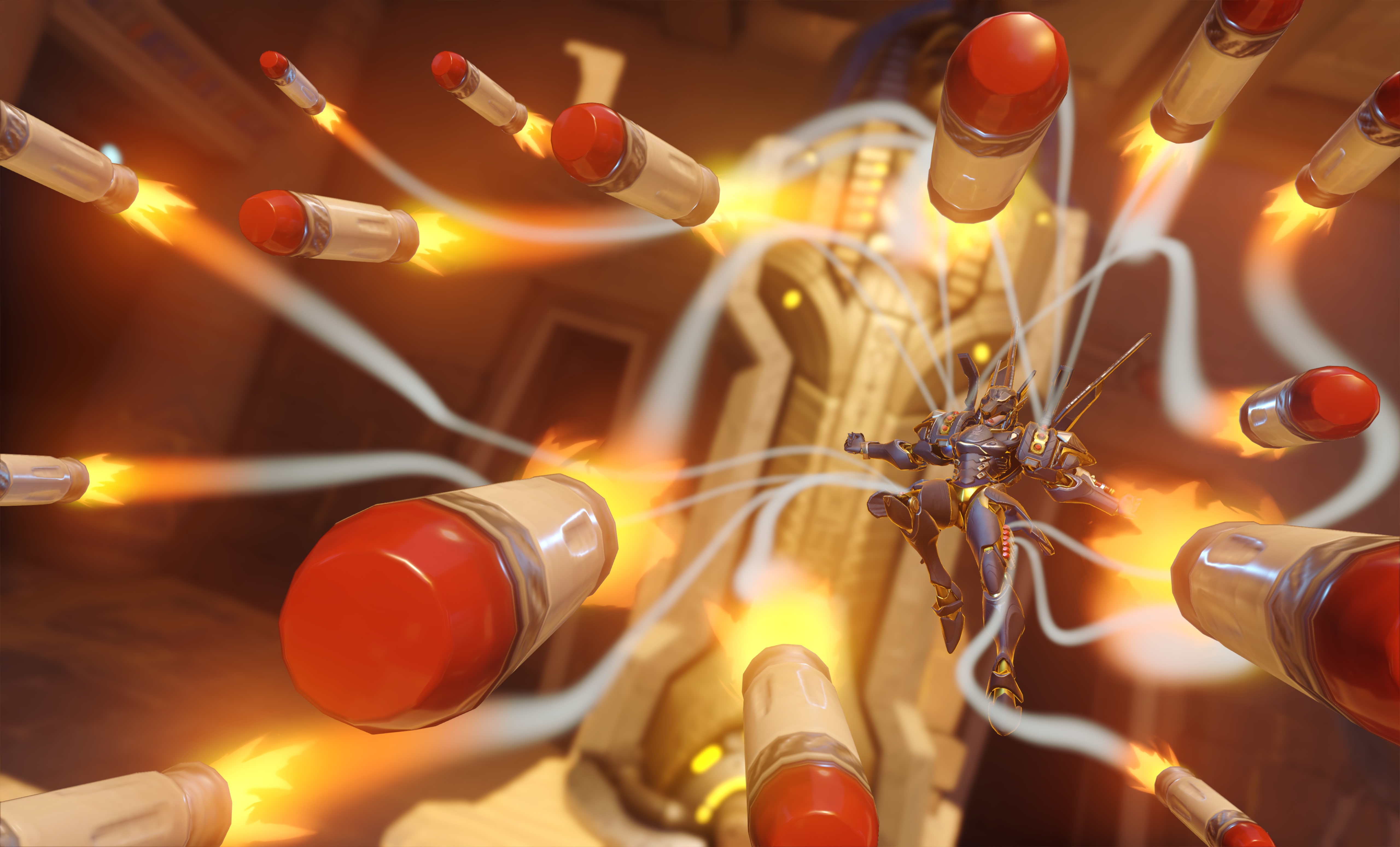 5K, Overwatch, Pharah, Pharah (Overwatch), HD Wallpaper