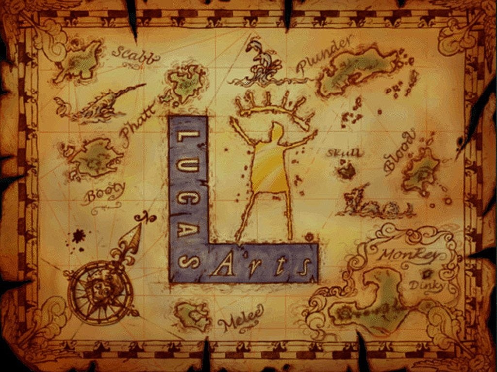 Map, Video Game, Tales Of Monkey Island, 480P, HD Wallpaper