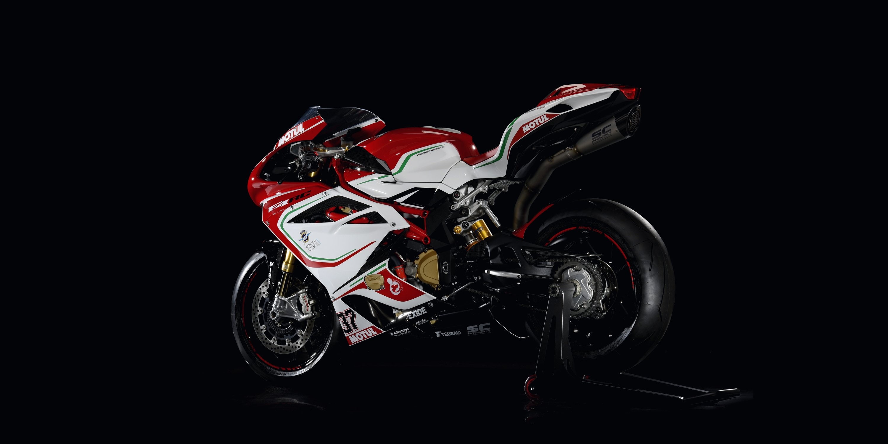 mv-agusta-f4-rc, 2016, 2K, motorcycles, HD Wallpaper