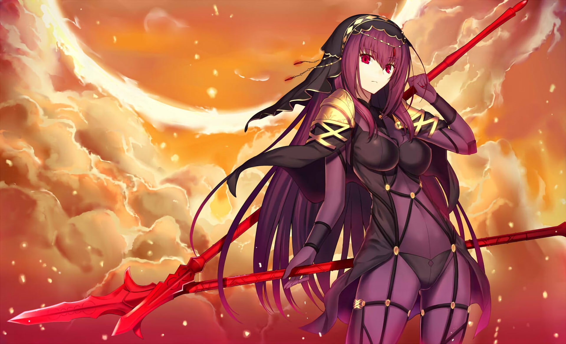 Fate/Grand Order, 1080P, Fate Series, Scathach (Fate/Grand Order), HD Wallpaper