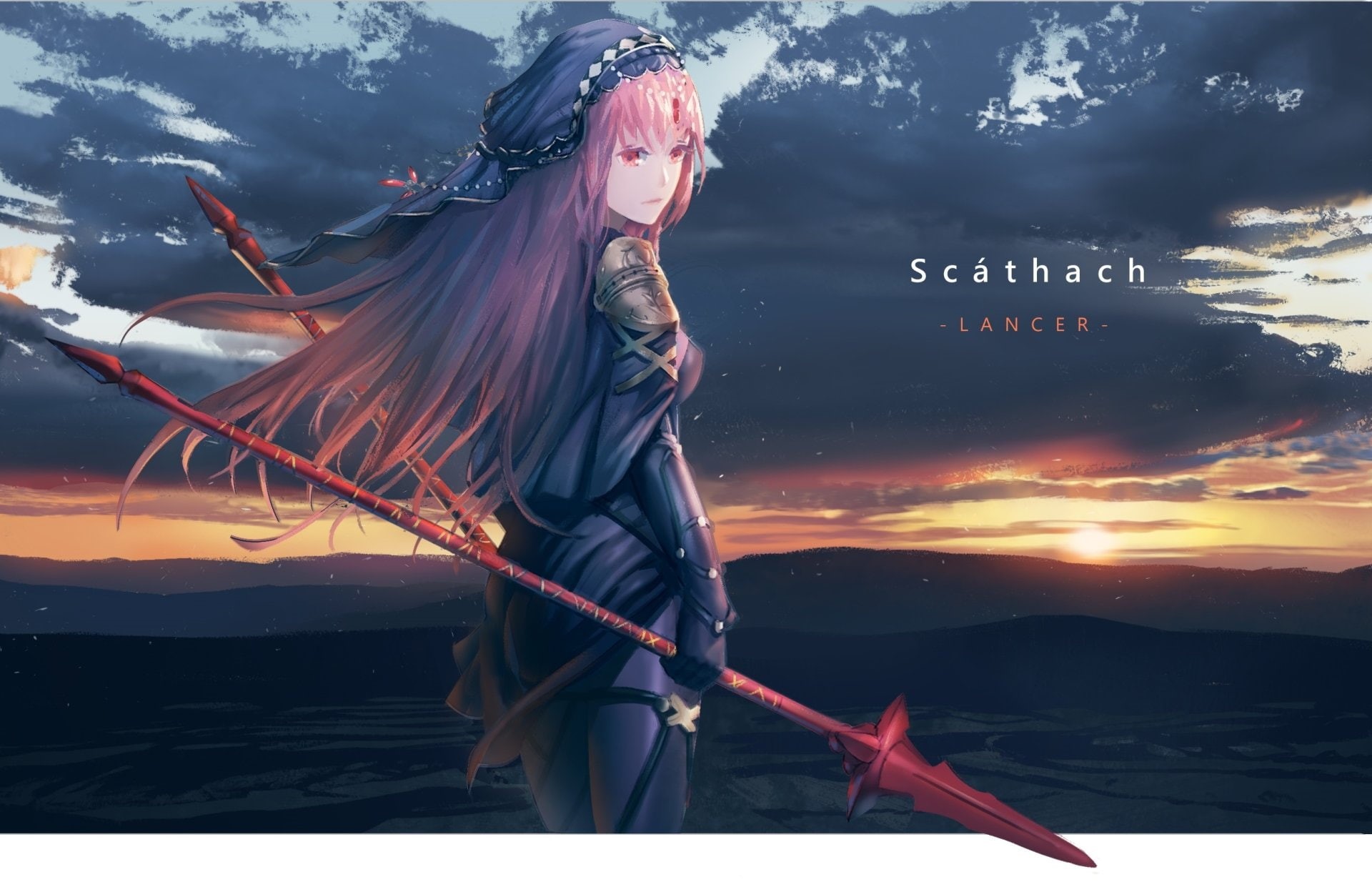 Scathach (Fate/Grand Order), Fate Series, Fate/Grand Order, 1080P, HD Wallpaper