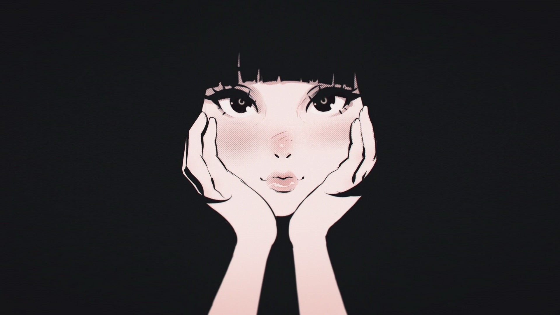 style, 1080P, manga, face, HD Wallpaper
